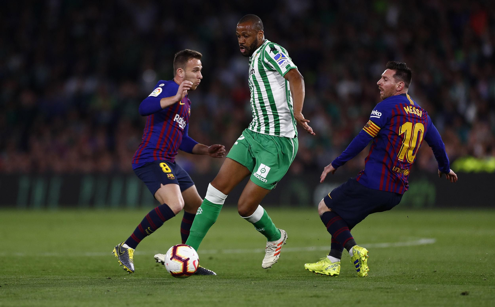 El Betis-Barcelona, en imágenes