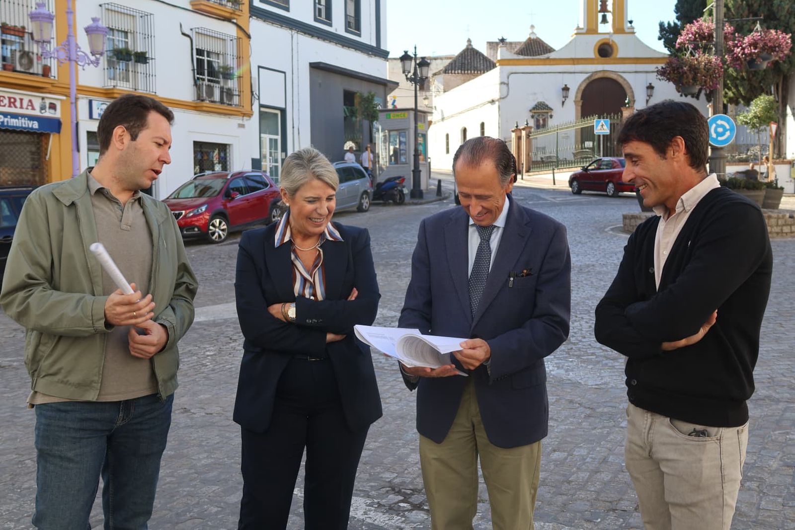 Una imagen de la rueda de prensa.