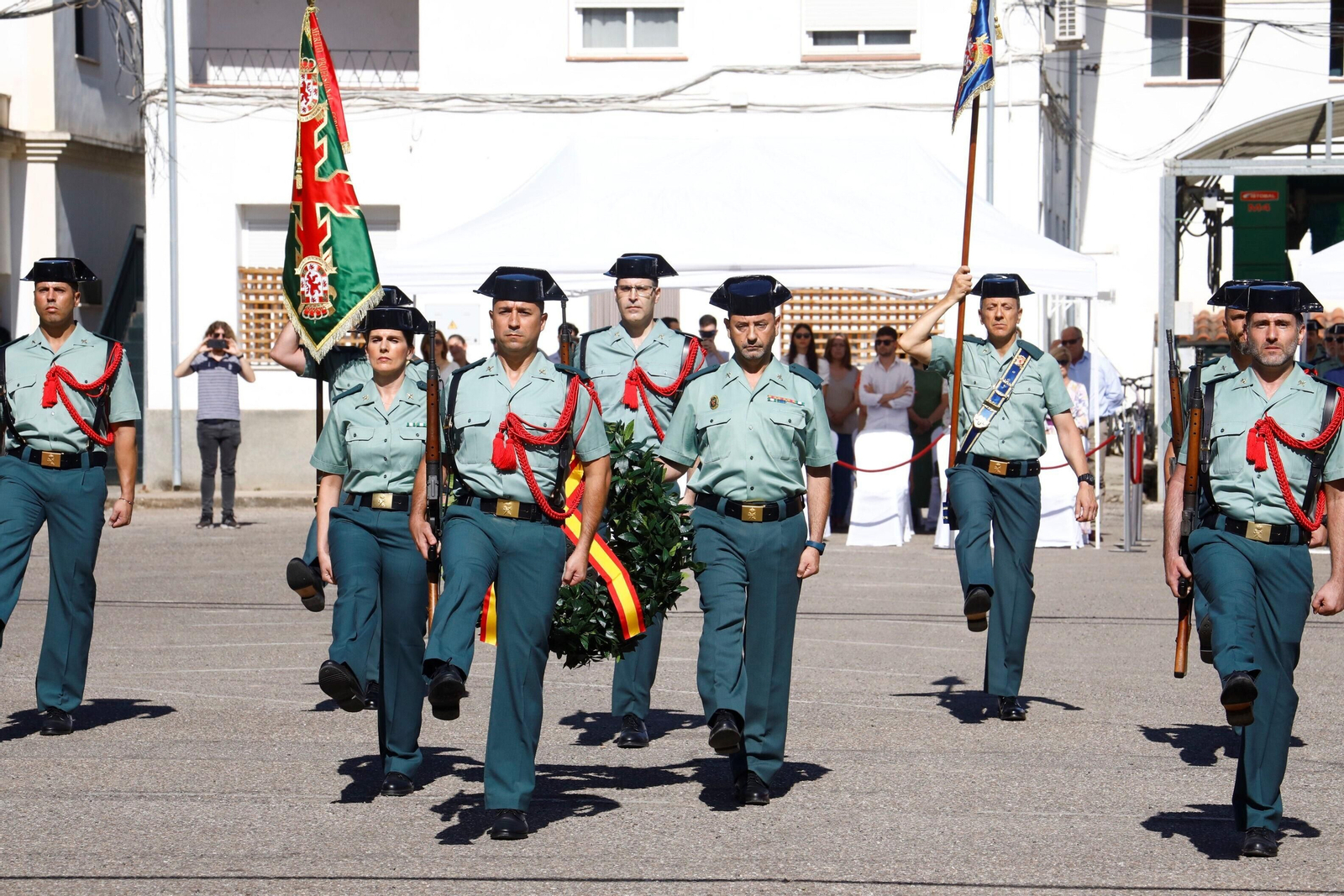 Las imágenes de la toma de posesión del nuevo jefe de la Comandancia de Córdoba, el coronel Ramón María Clemente