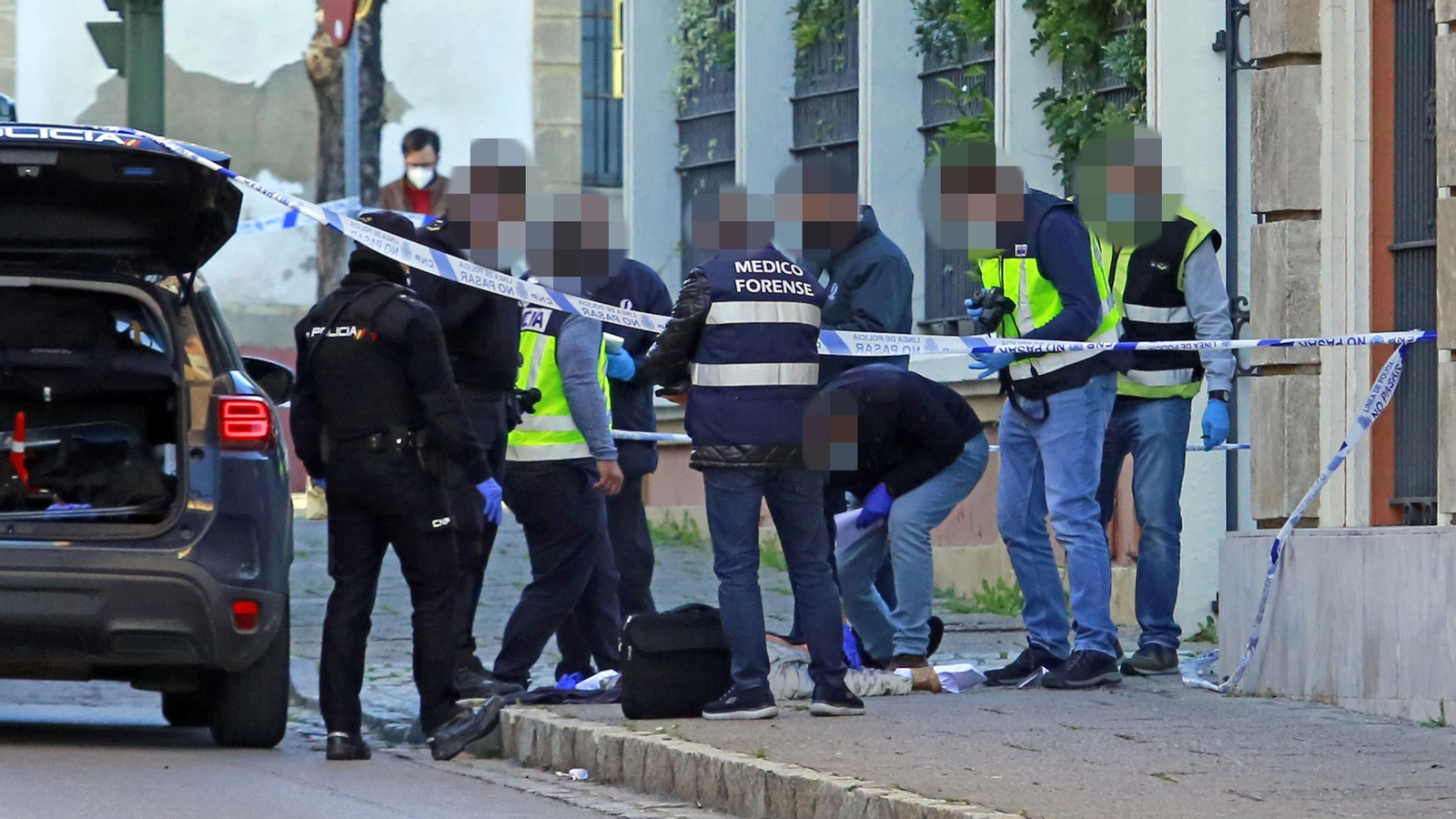 Imágenes del apuñalamiento en Jerez