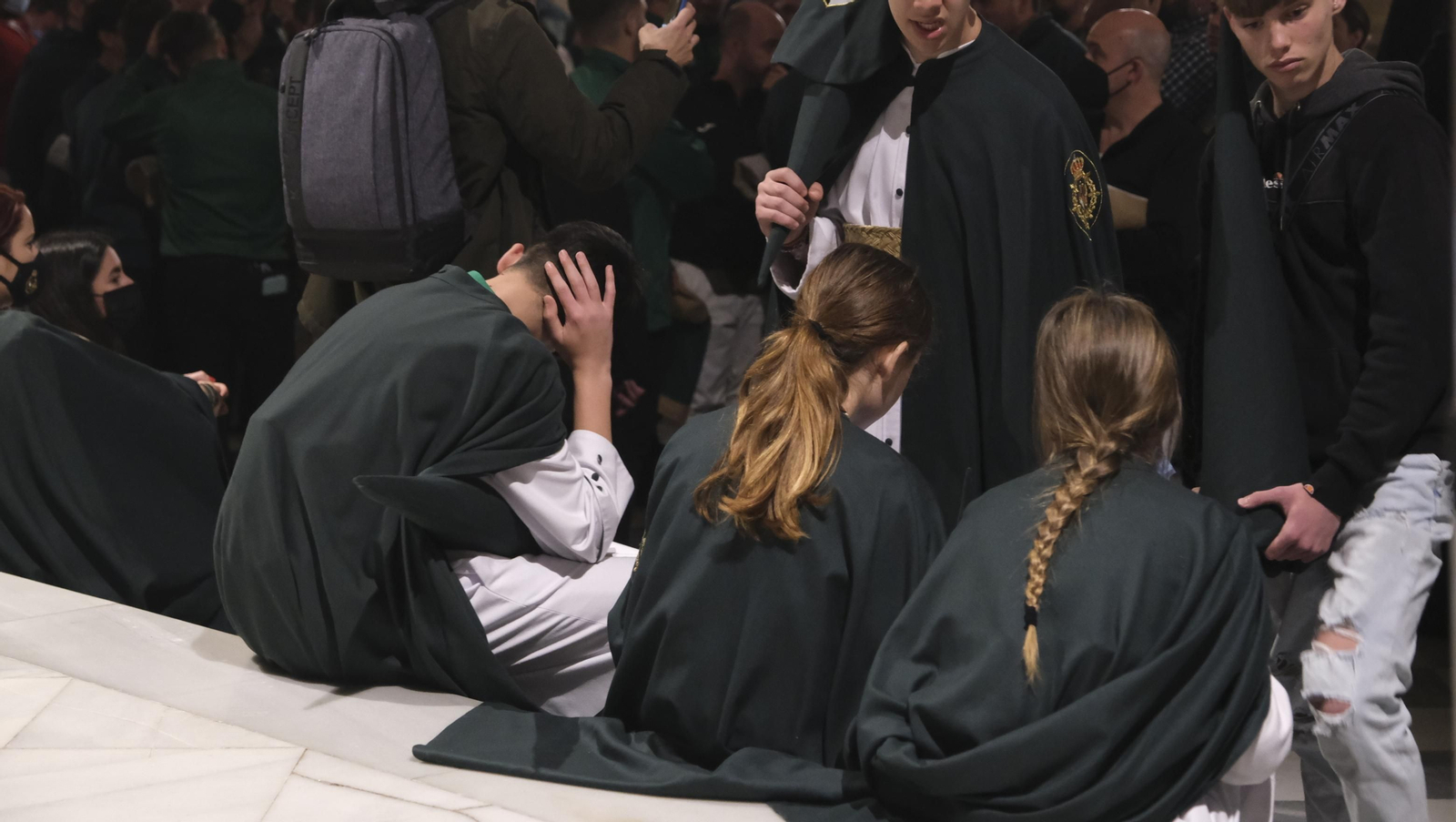 Procesión de Estudiantes en Almería, en imágenes.