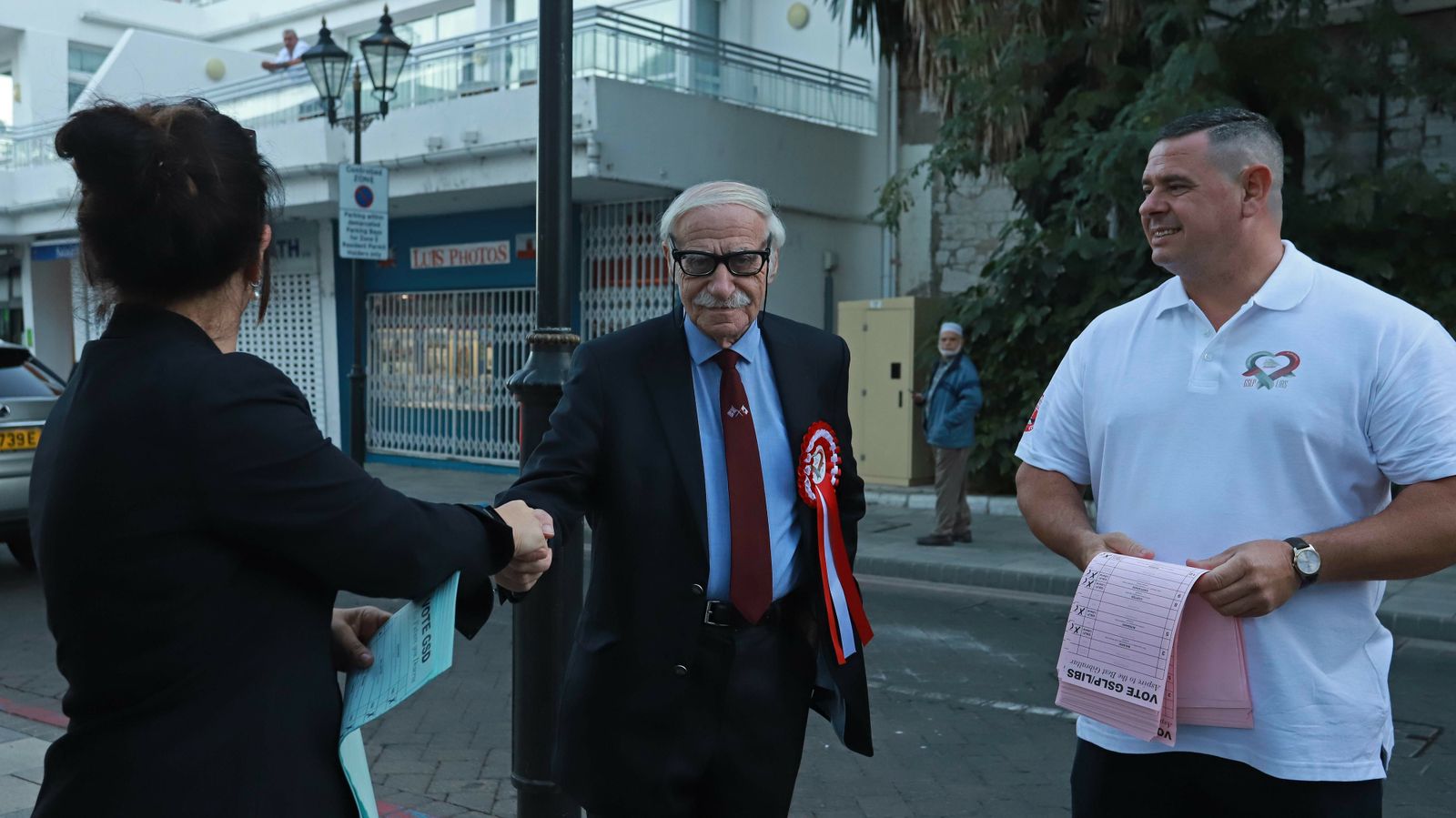 Las mejores fotos de la jornada electoral en Gibraltar