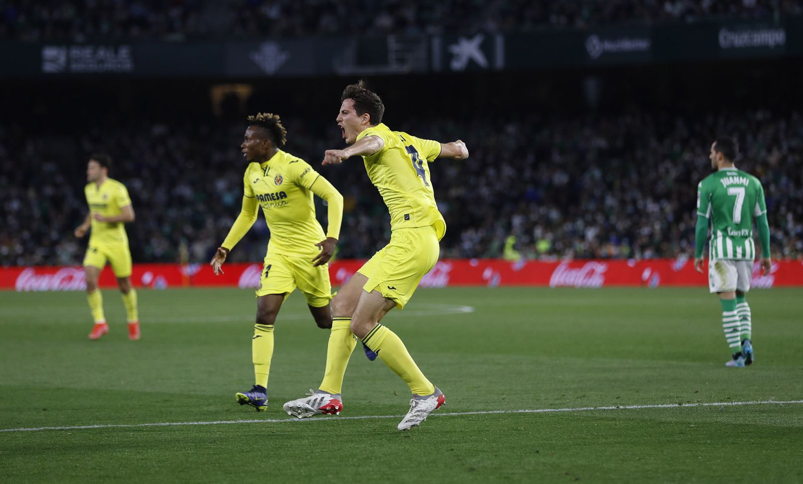 Las imágenes del Betis-Villarreal