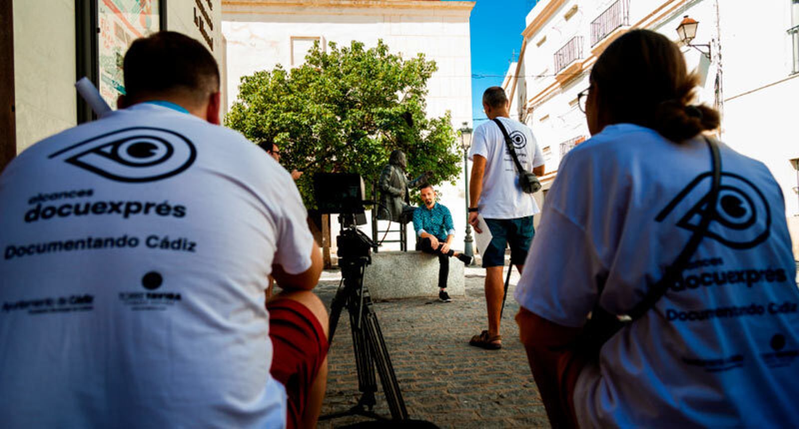 Una imagen de los rodajes de Docuexprés en ediciones anteriores.