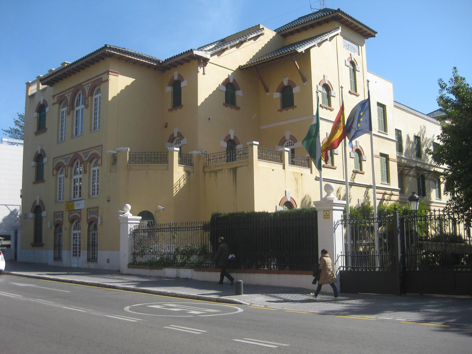La sede del Gobierno central en Málaga. La sede del Gobierno central en Málaga.