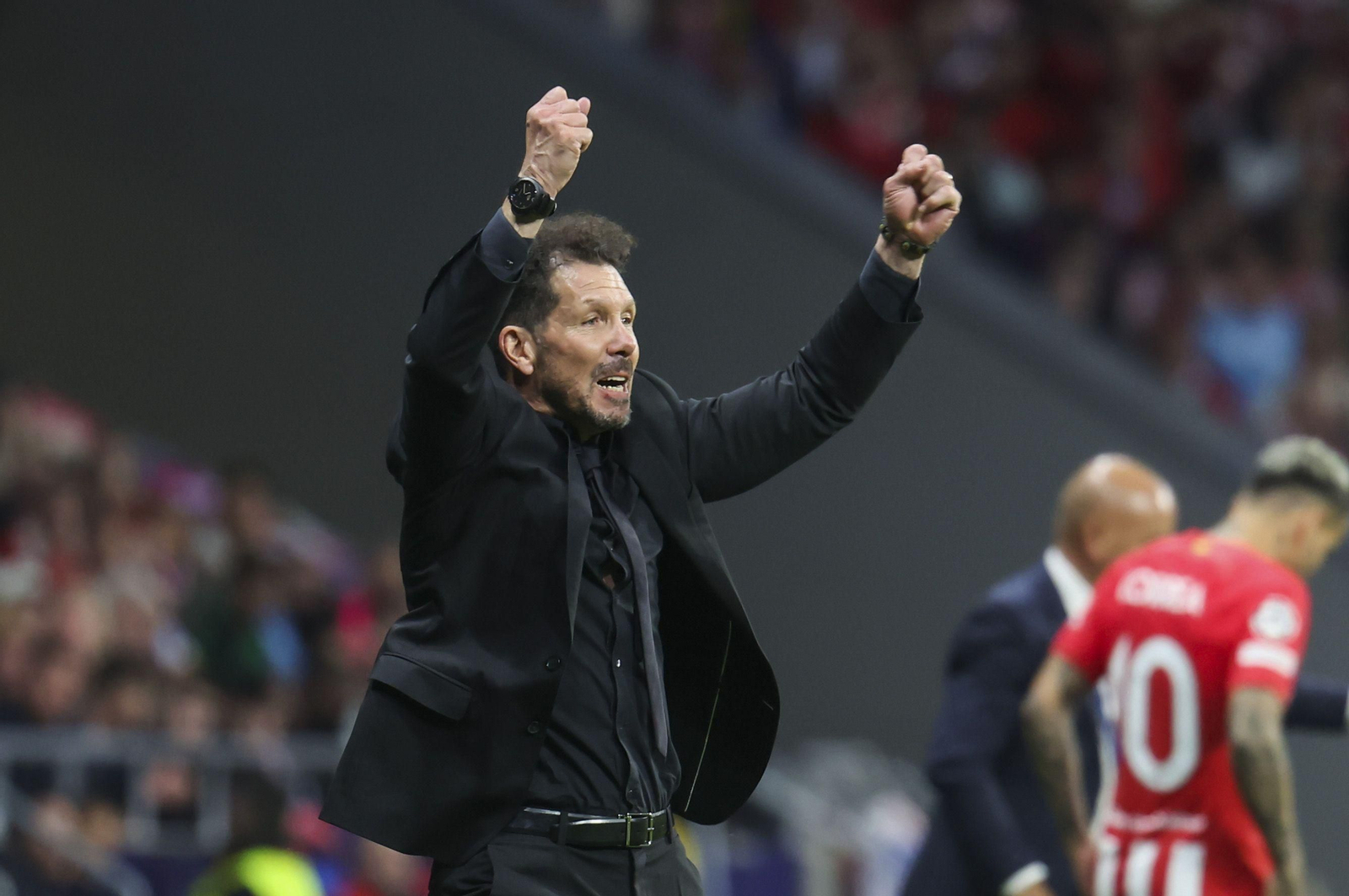 El Atlético de Madrid - Borussia Dortmund, en fotos