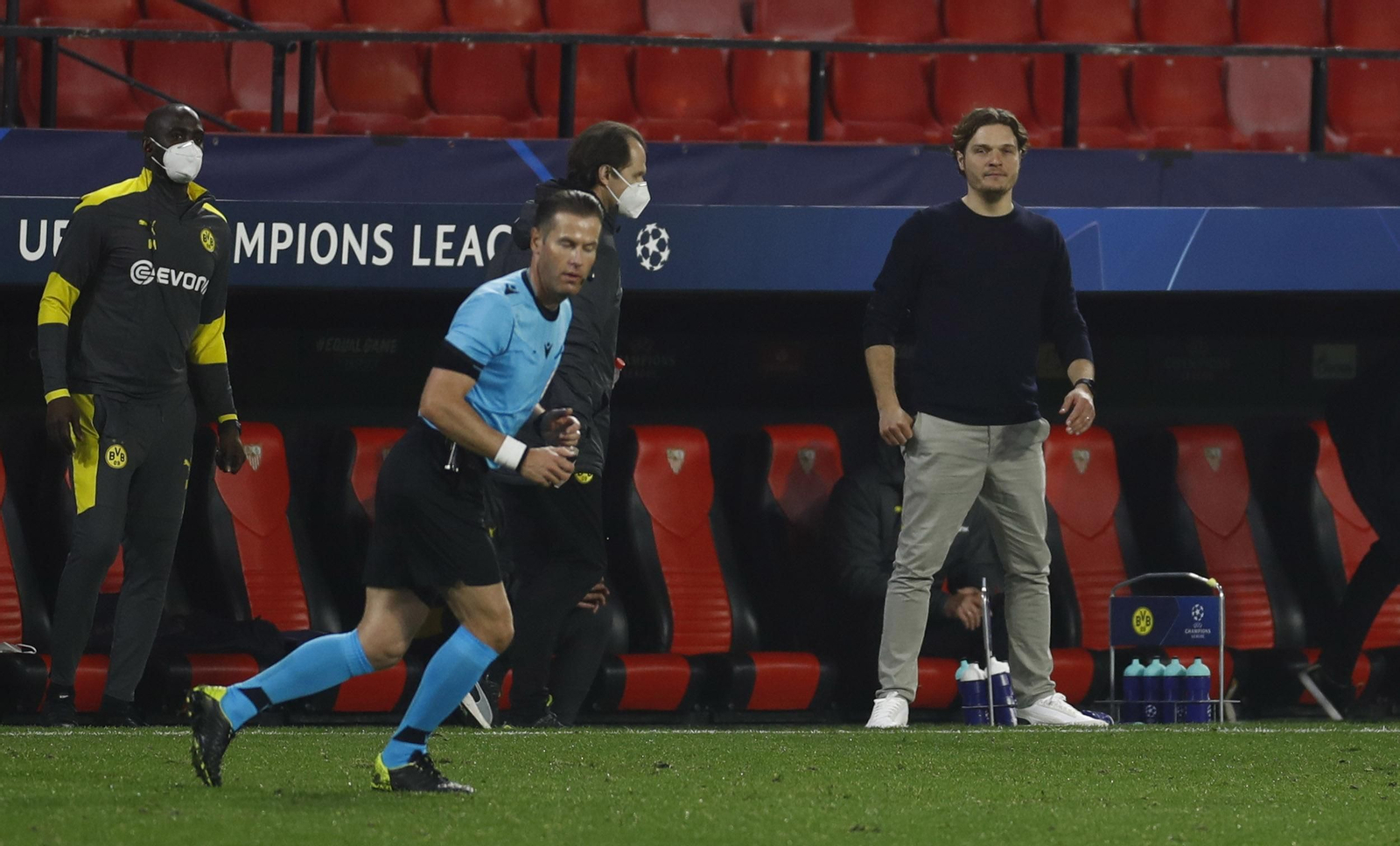 Las imágenes del Sevilla-Borussia Dortmund de Champions