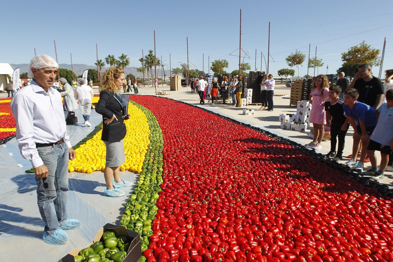 Fotogalería Récord Guinness Corazón Hortalizas Almería