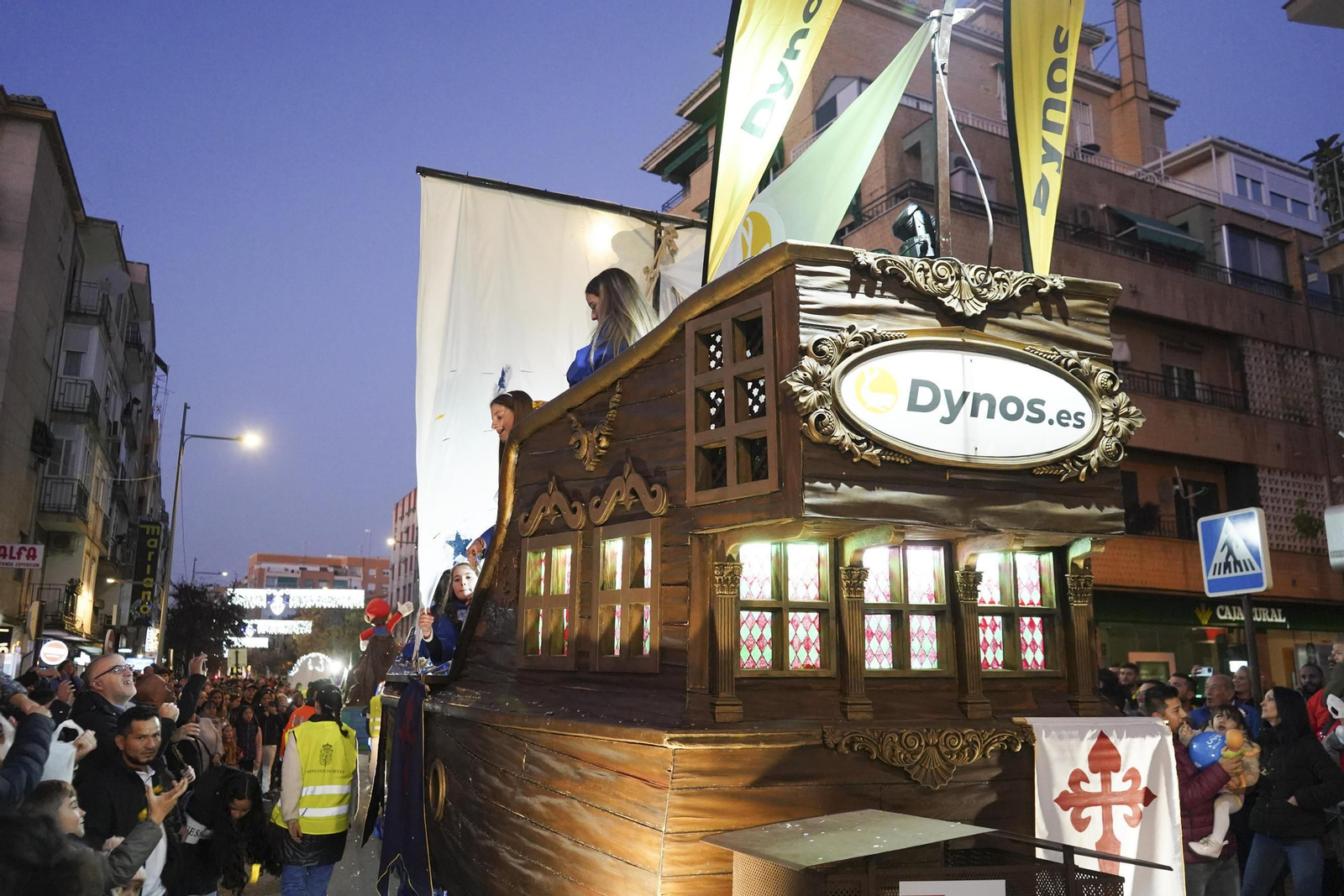 La cabalgata de los Reyes Magos de Granada, en imágenes