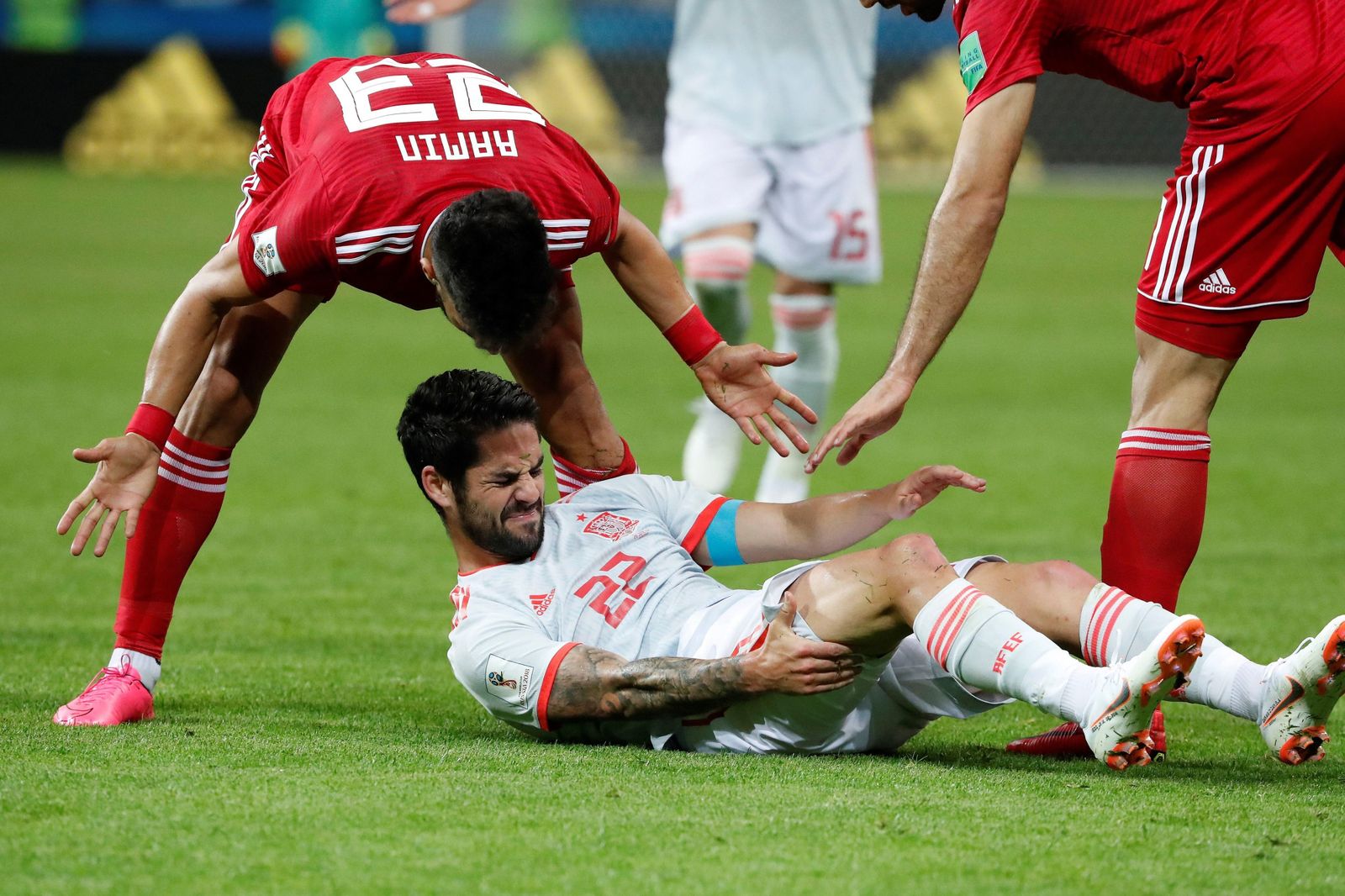 Las imágenes del Irán-España