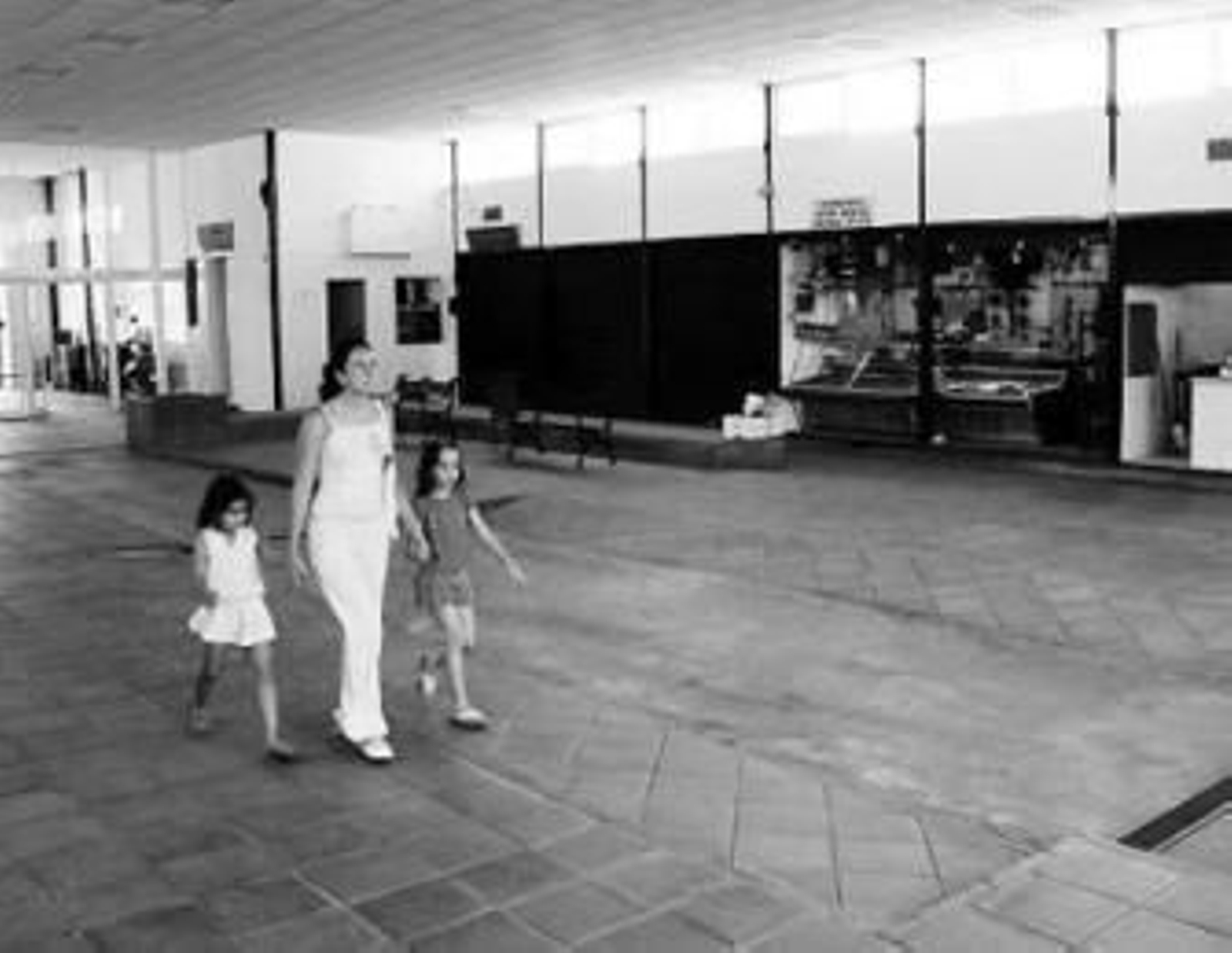 El banco donde los vigilantes sacaron el dinero.