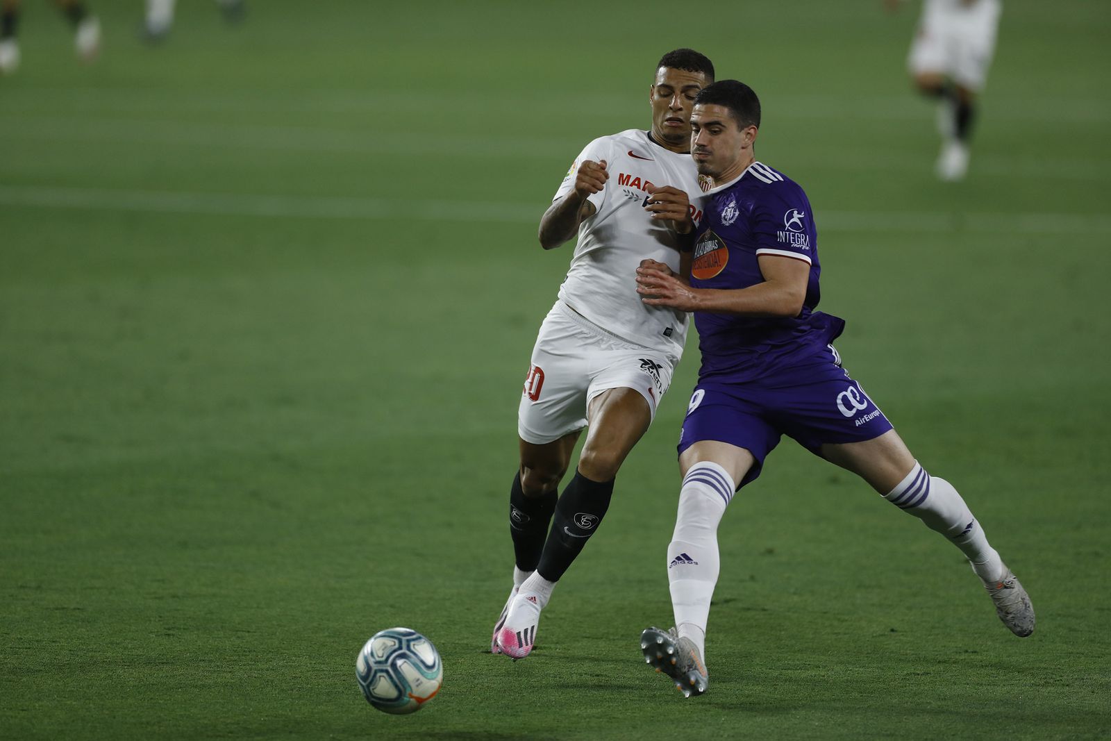 Las imágenes del Sevilla-Valladolid