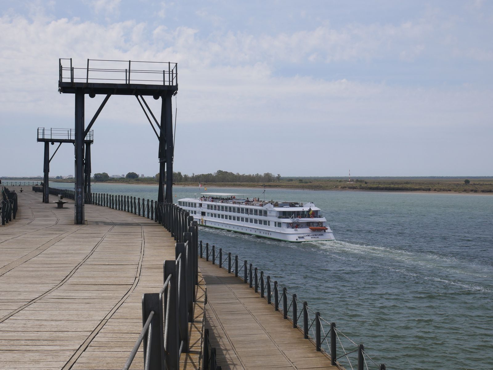El buque La Belle de Cadix.
