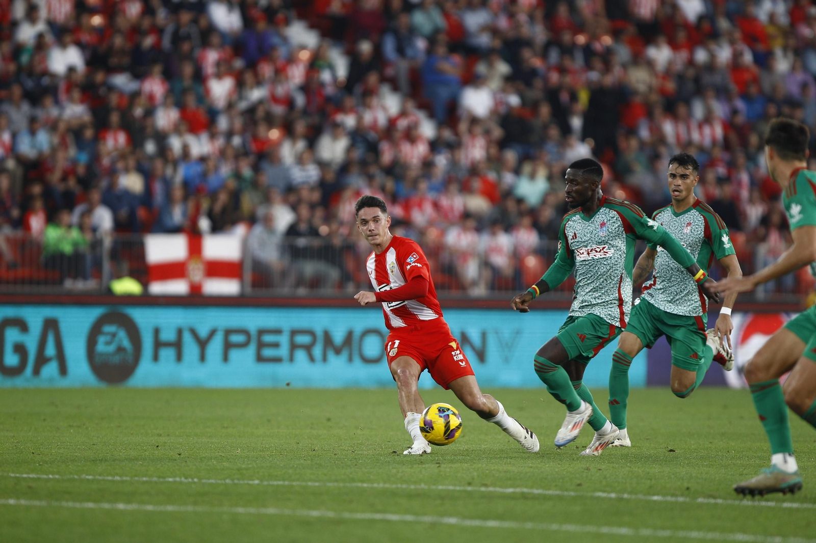 Las mejores imágenes del U.D. Almería-Granada C.F