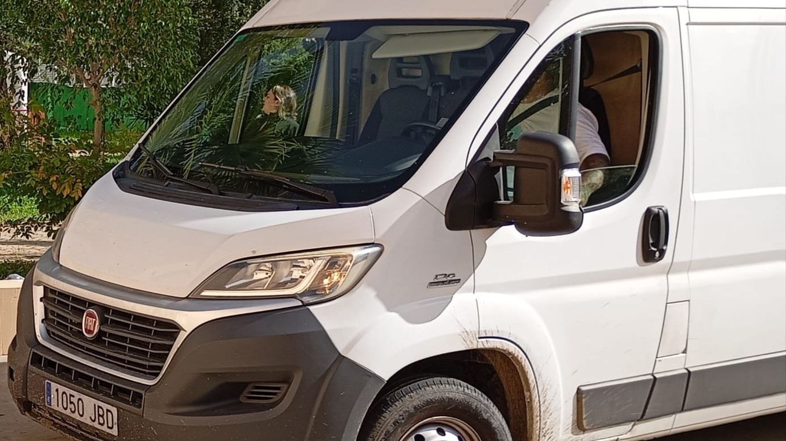 La furgoneta sustraída a la asociación Anaquel.