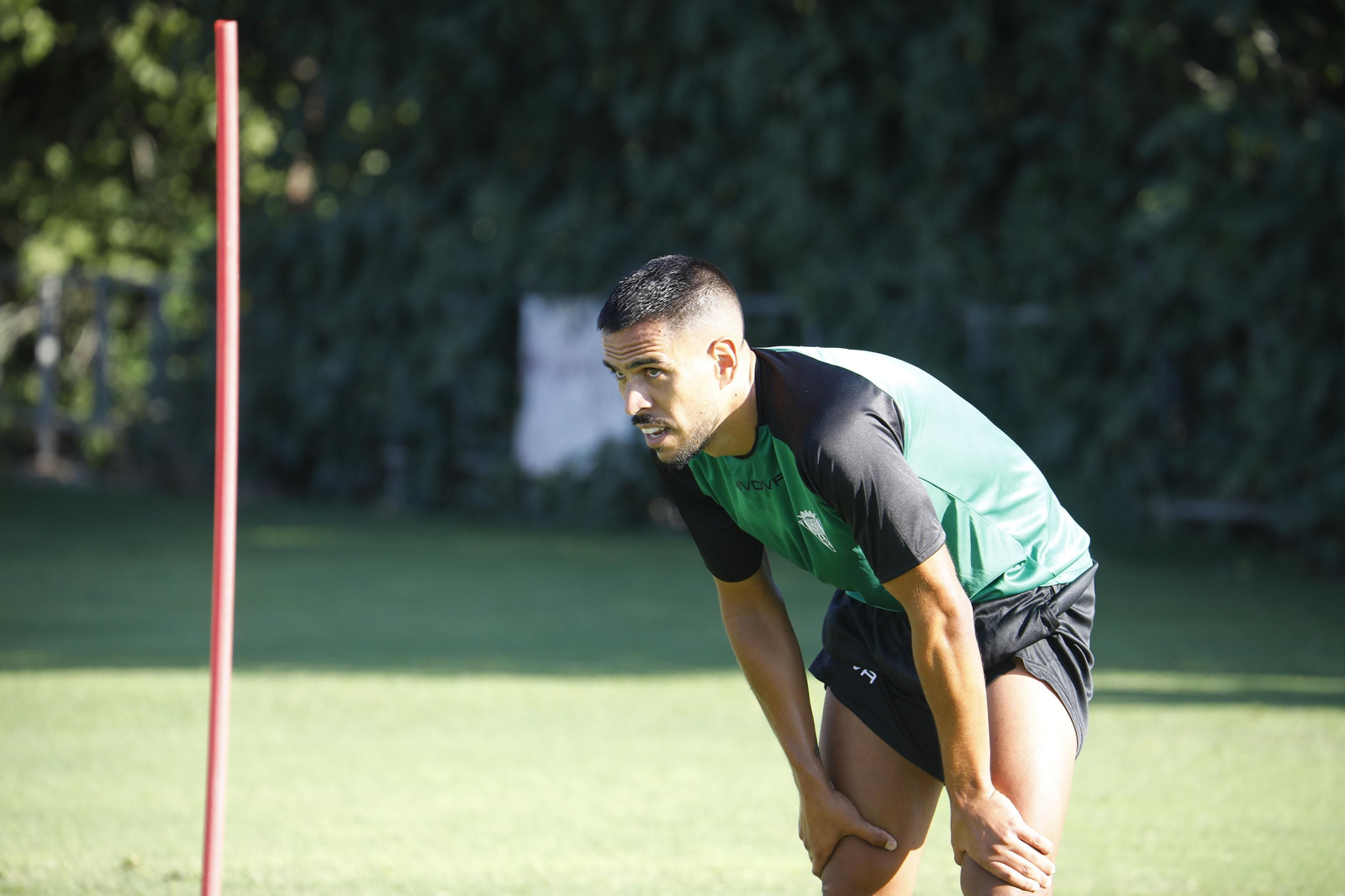 El primer entrenamiento de Recio con el Córdoba CF, en imágenes
