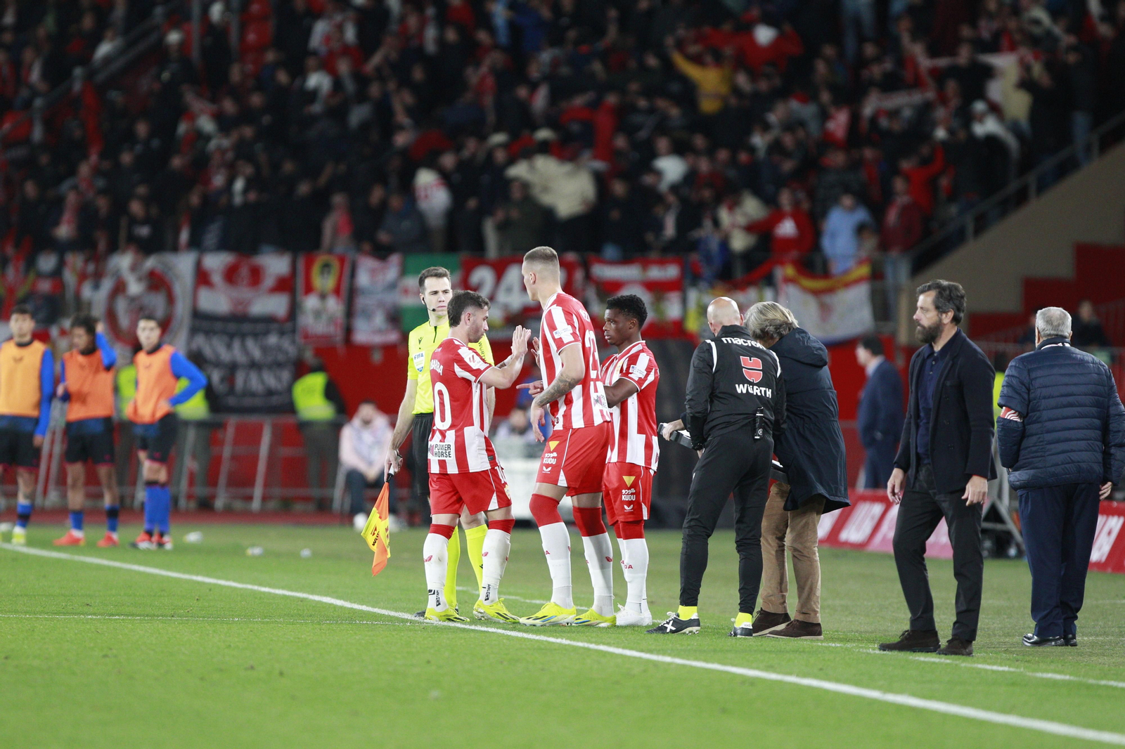 Las mejores imágenes del partido de fúbol U.D. Almería-Sevilla F.C.