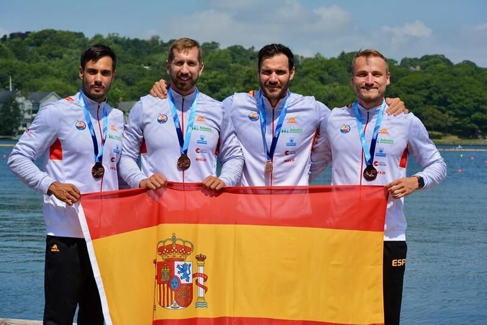Craviotto, Cooper, Arévalo y Germade, oro en K4 500
