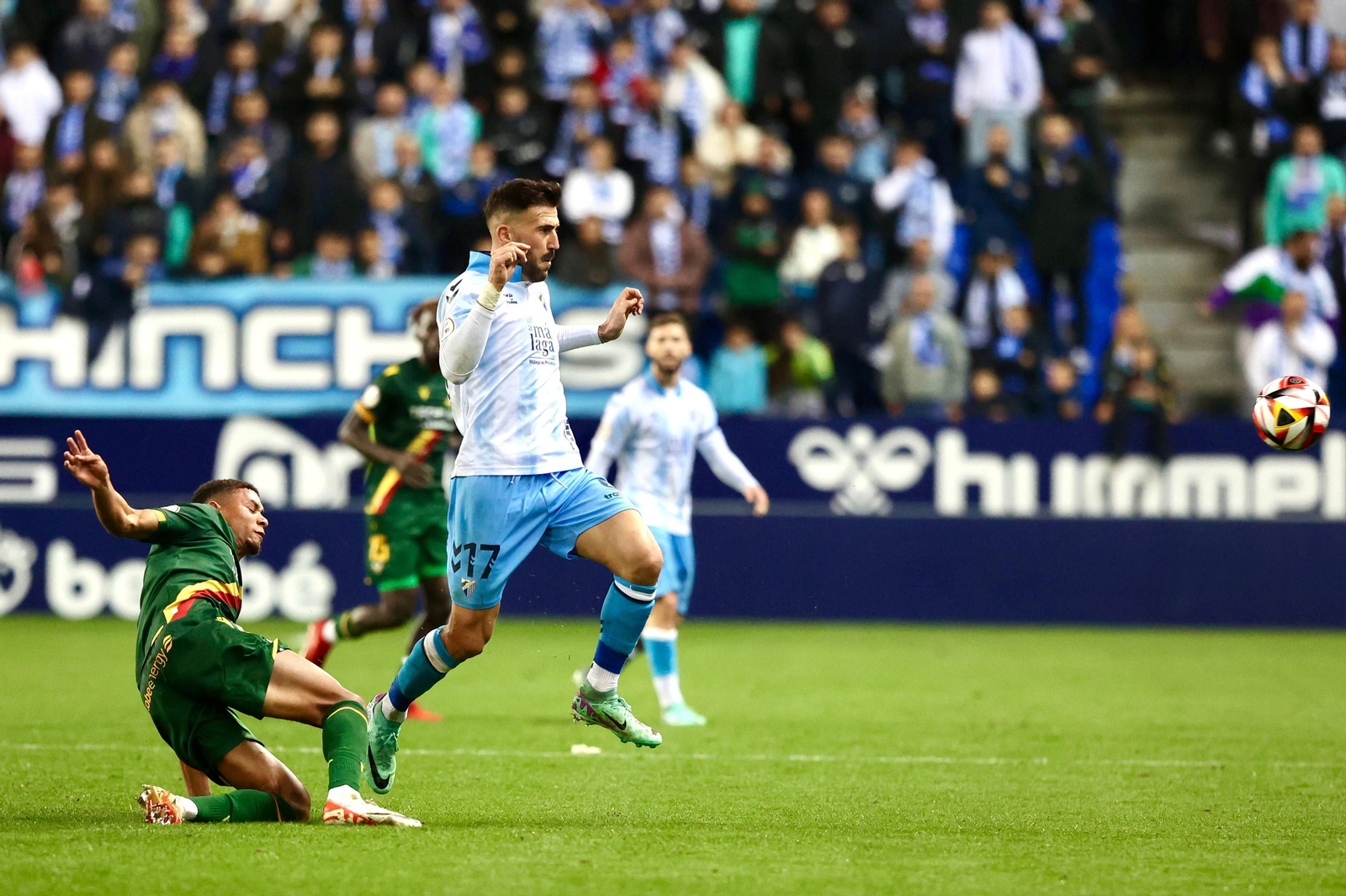 El Málaga CF - Castellón, en fotos