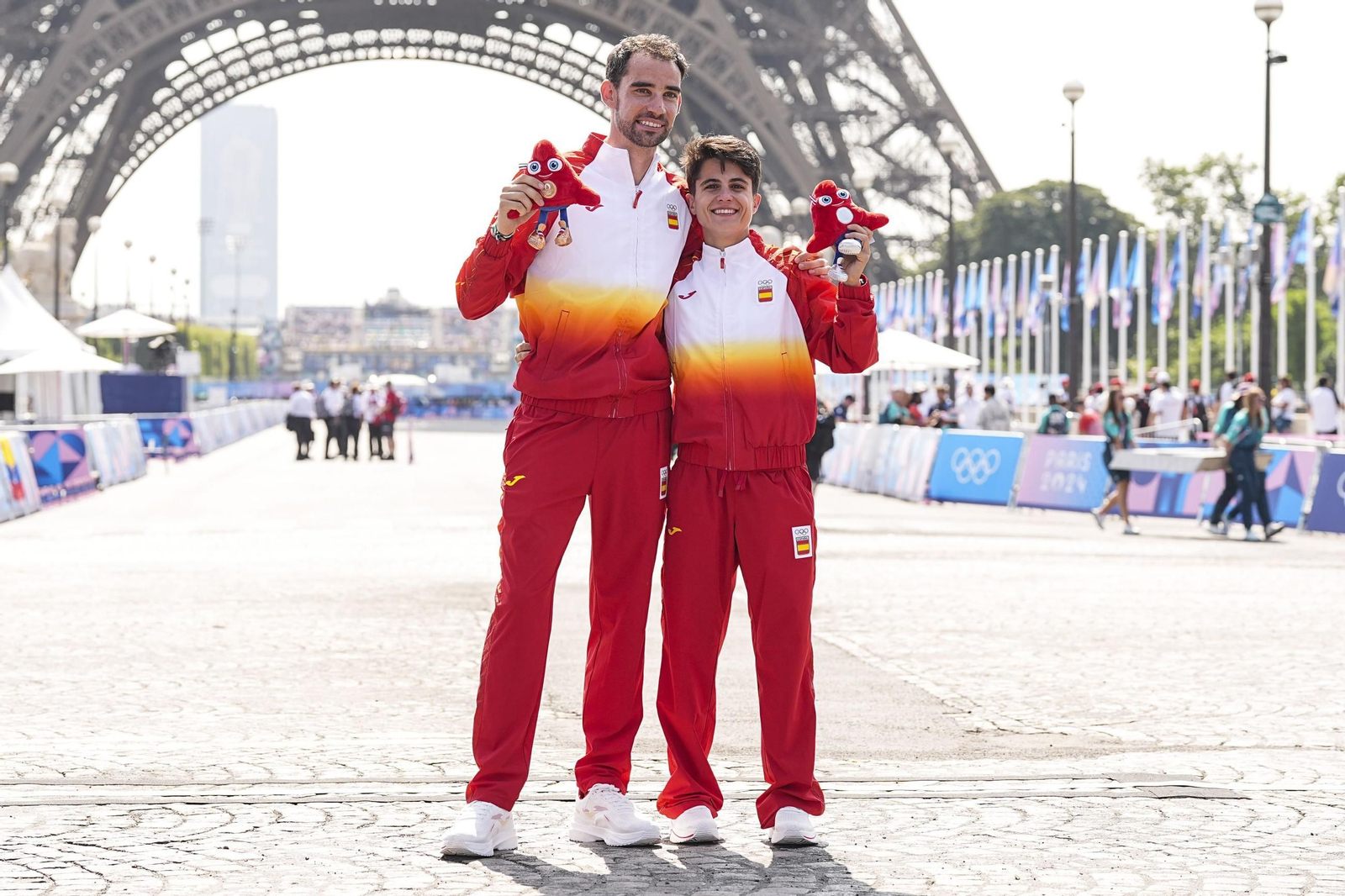Las fotos de los medallistas españoles en el 'Súper Jueves' en París