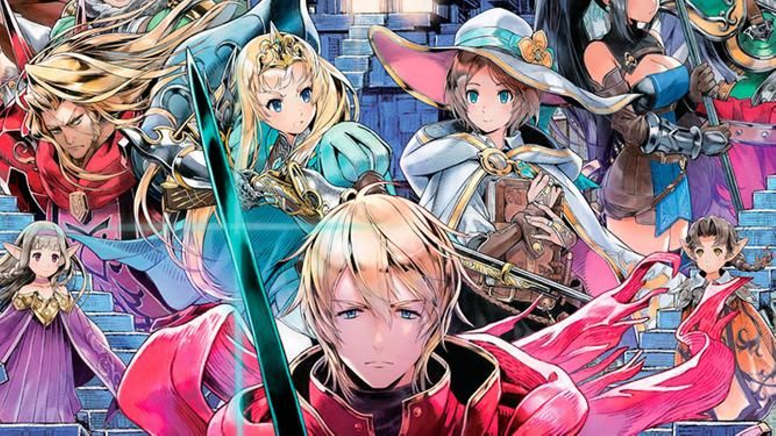 Algunos de los personajes de 'Radiant Historia: Perfect Chronology'.
