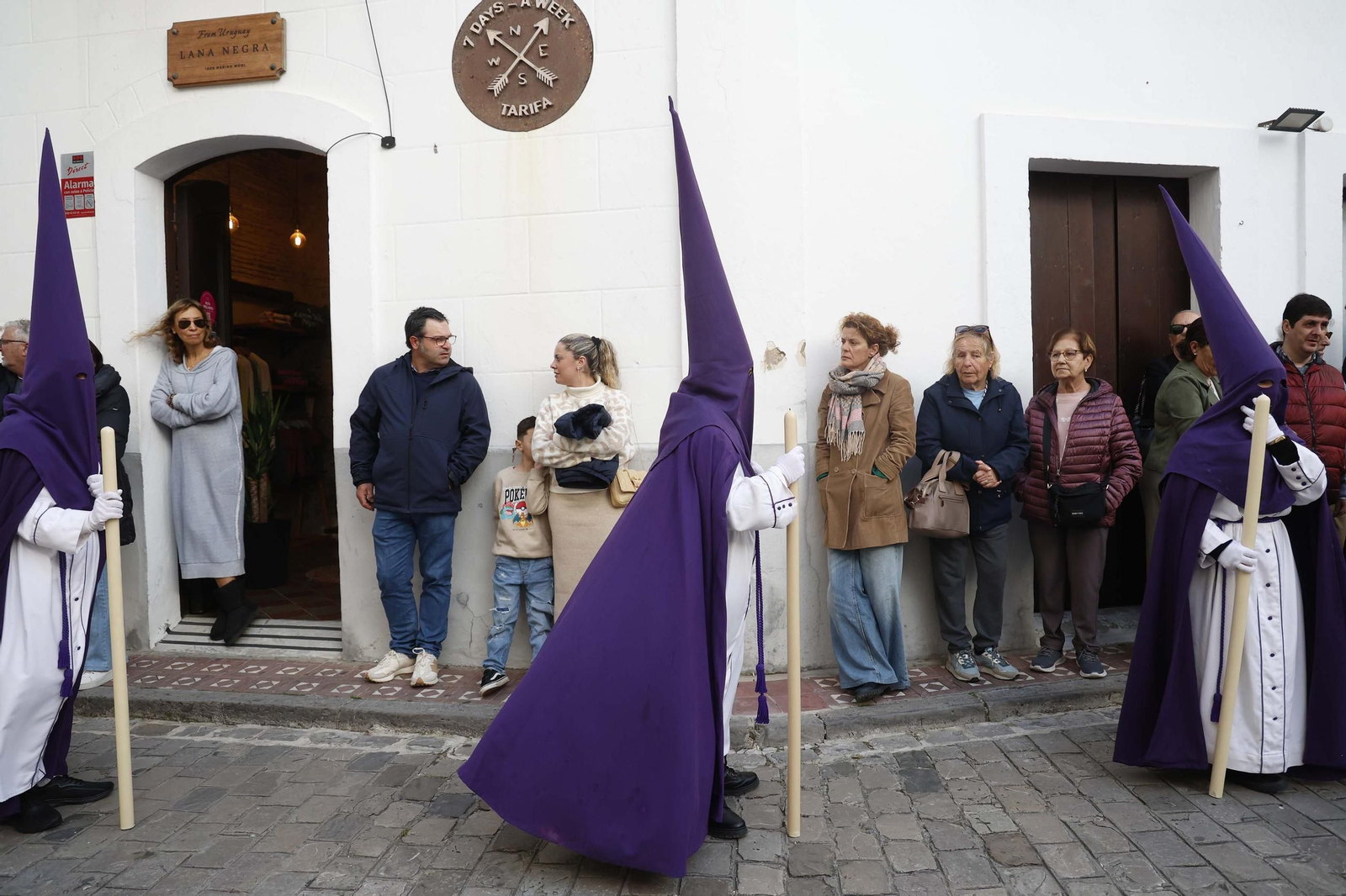 Fotos del Lunes Santo en Tarifa: Oración en el Huerto