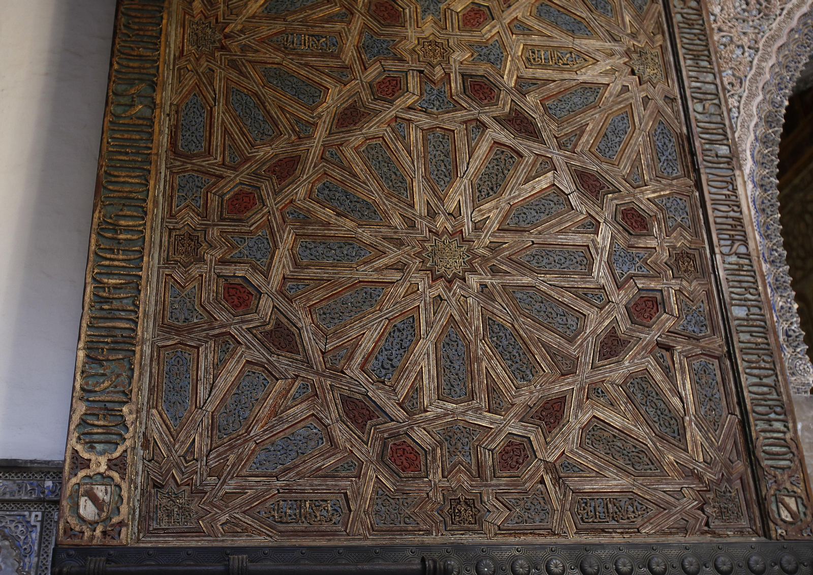 Restauración de las puertas del Patio de las Doncellas en el Alcázar