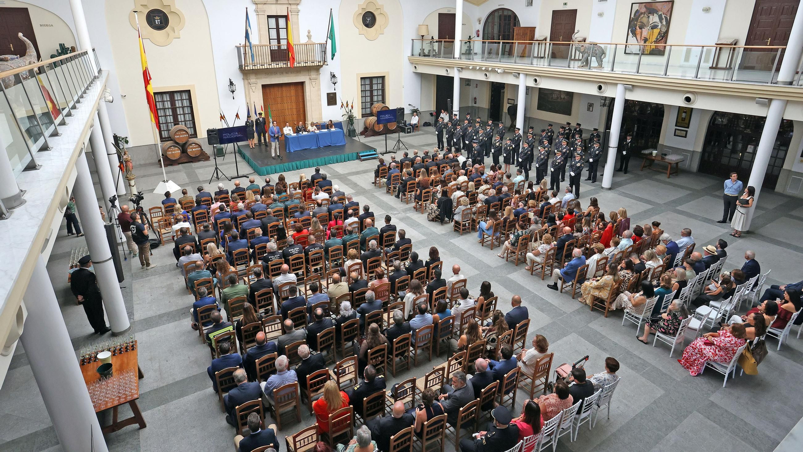 Imágenes del Día de la Policía Nacional en Jerez