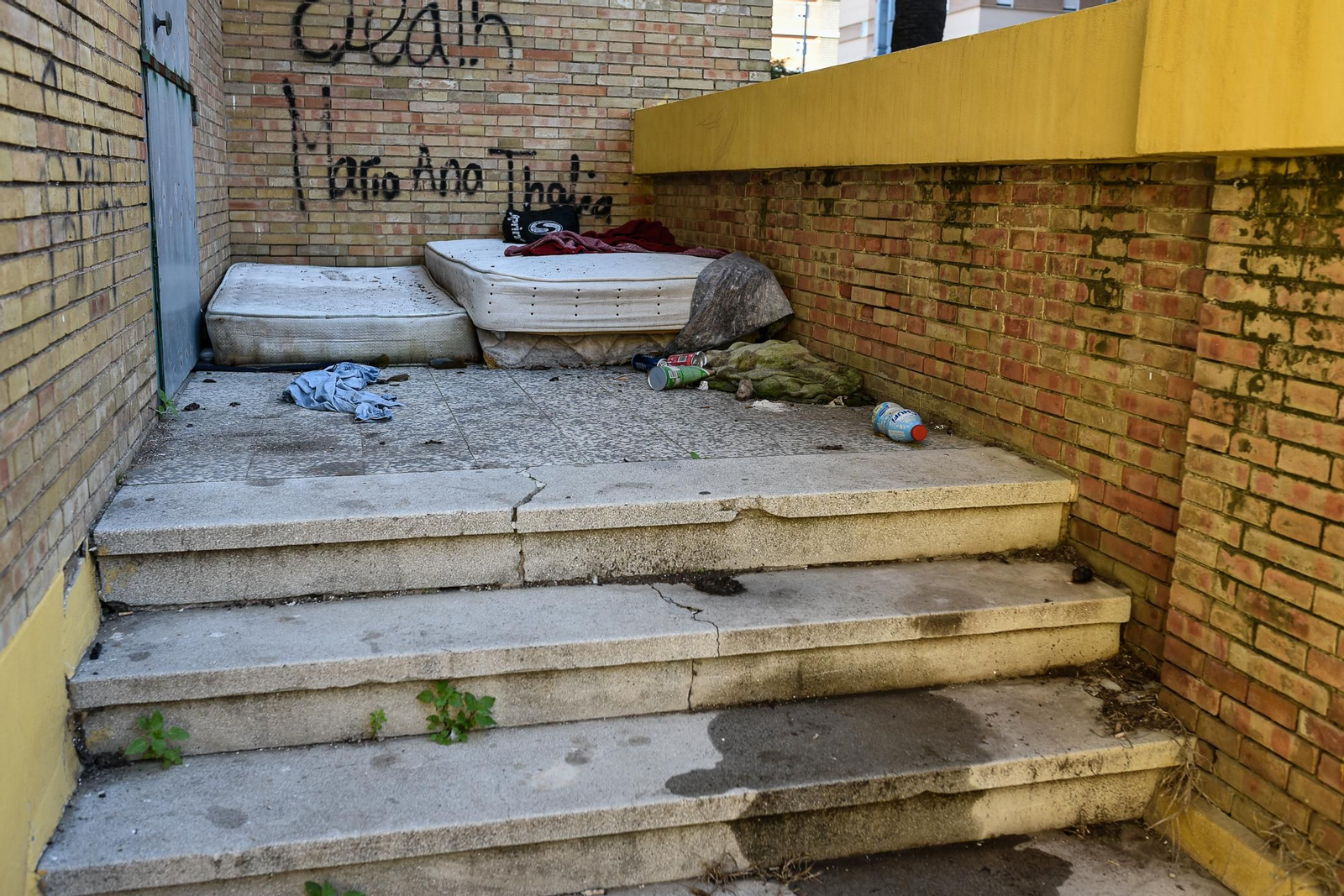 Imágenes de algunos de los puntos más sucios de Huelva