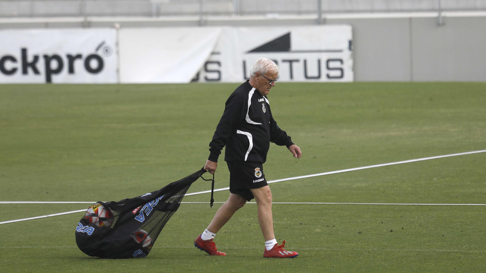 Las fotos del entrenamiento de la Balona