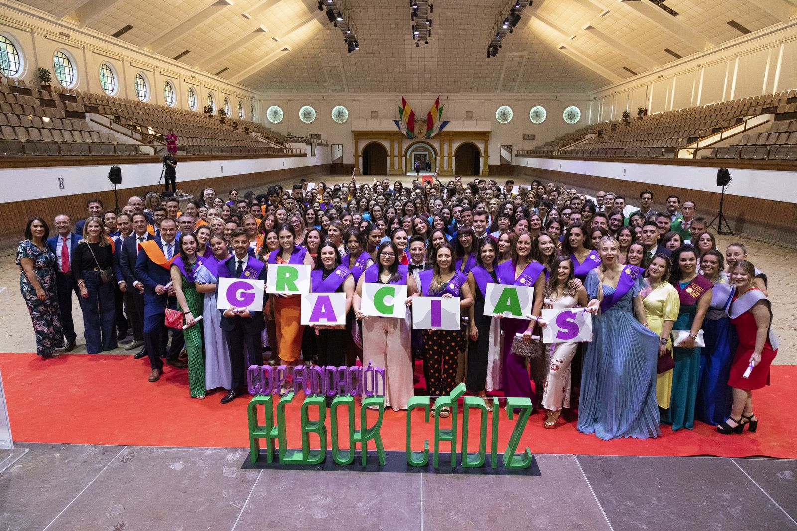 La Fundación Albor Cádiz gradúa su primera promoción de siete titulaciones de FP.