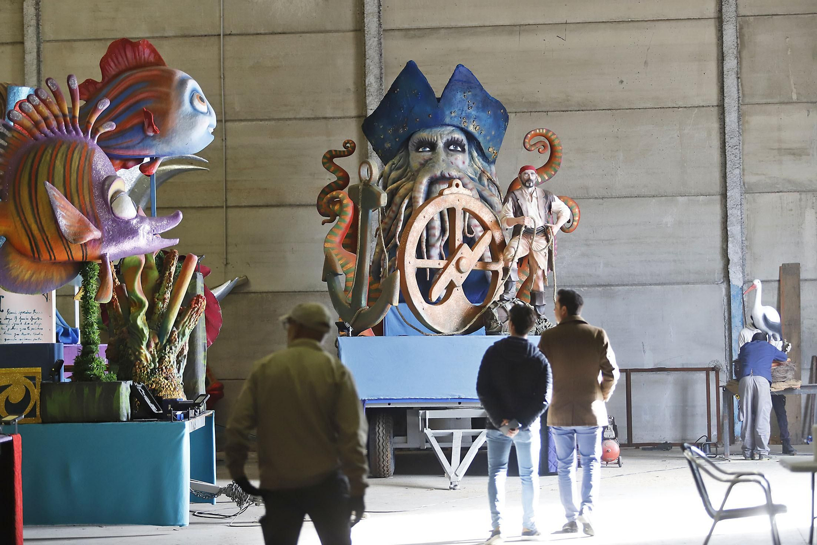 Así don las carrozas de lo Reyes Magos de Huelva 2024