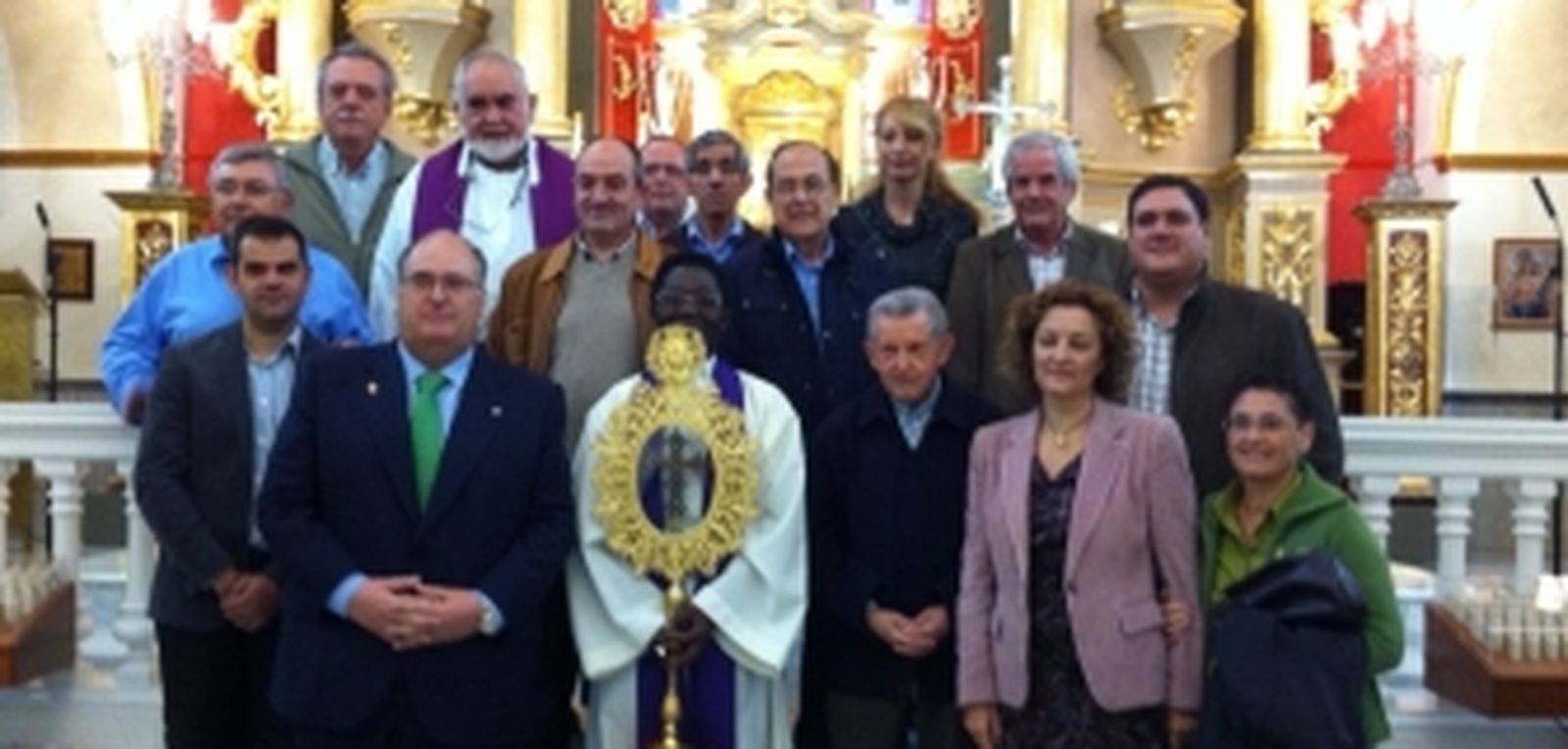 Visita de Monseñor Cipriano Mbuka a Canjáyar