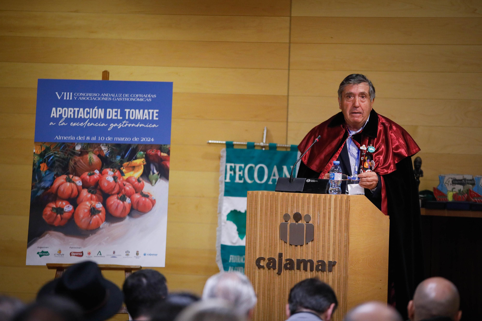 Las mejores imágenes de las conferencias en el congreso gastronómico ofrecido por CAPARROS