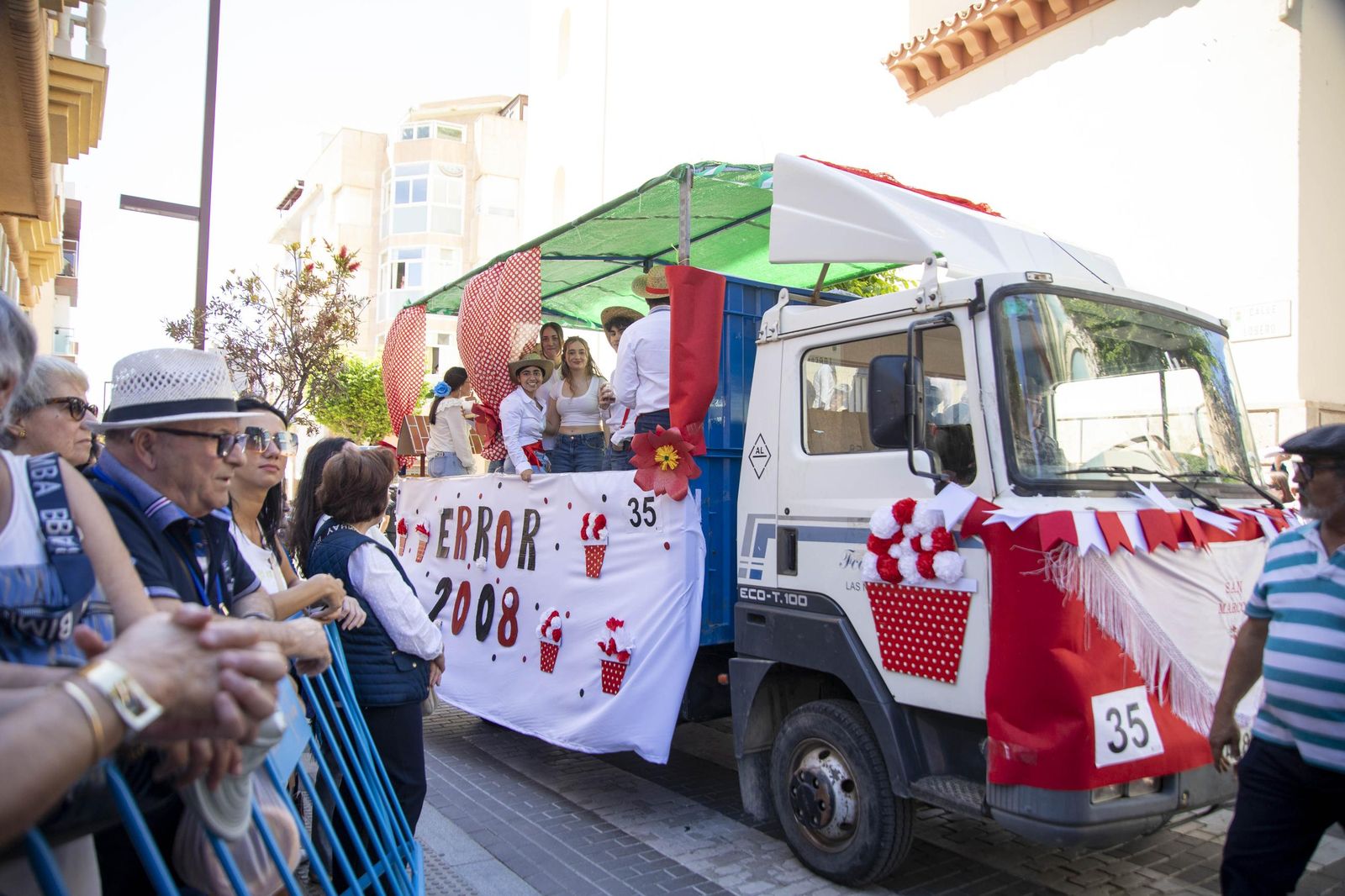 Las imágnes de la misa y procesión en honor a San Marcos en El Ejido