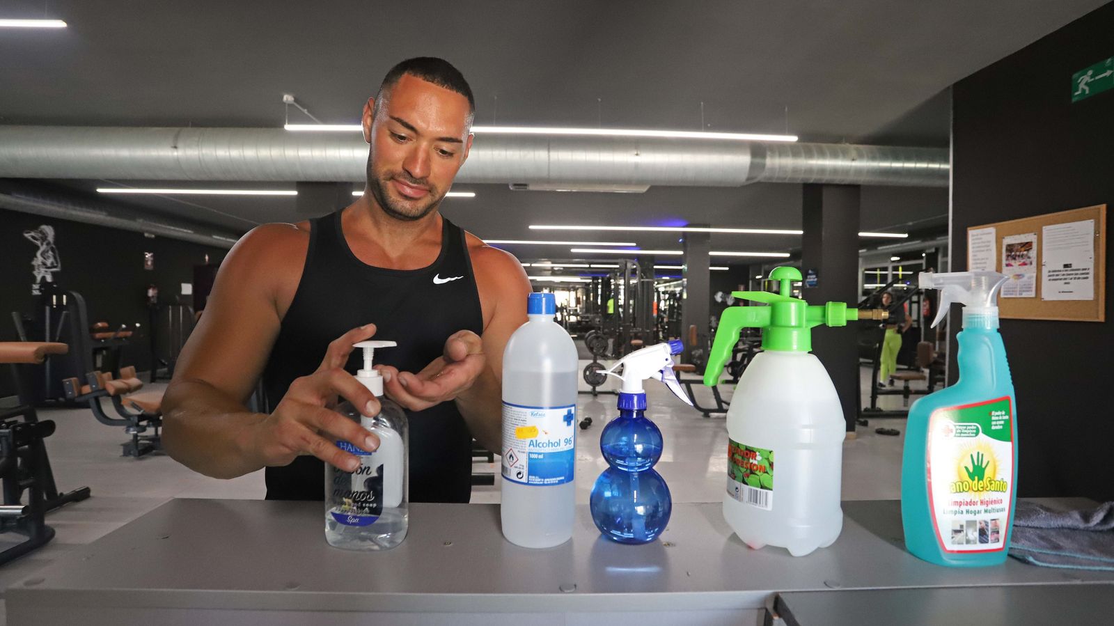 Gimnasios del Campo de Gibraltar en la fase 3