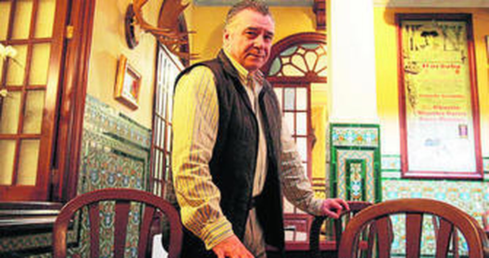 Miguel Doblas, durante la