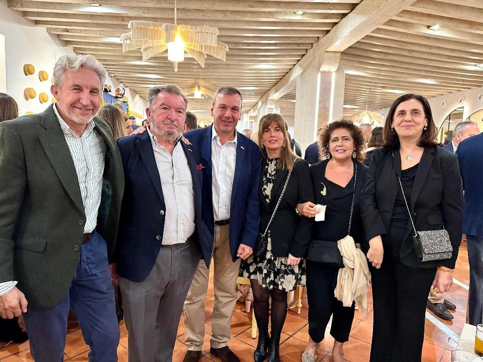 José Manuel Cordón, Miguel Ángel Martínez, Faly Fernández, Marian Govantes, María José Morillas y Pilar Caro.