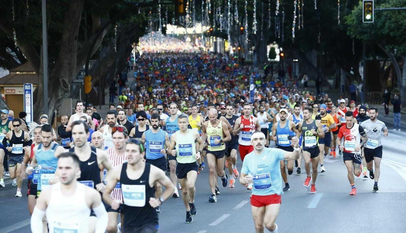 Las fotos de la Maratón de Málaga 2021