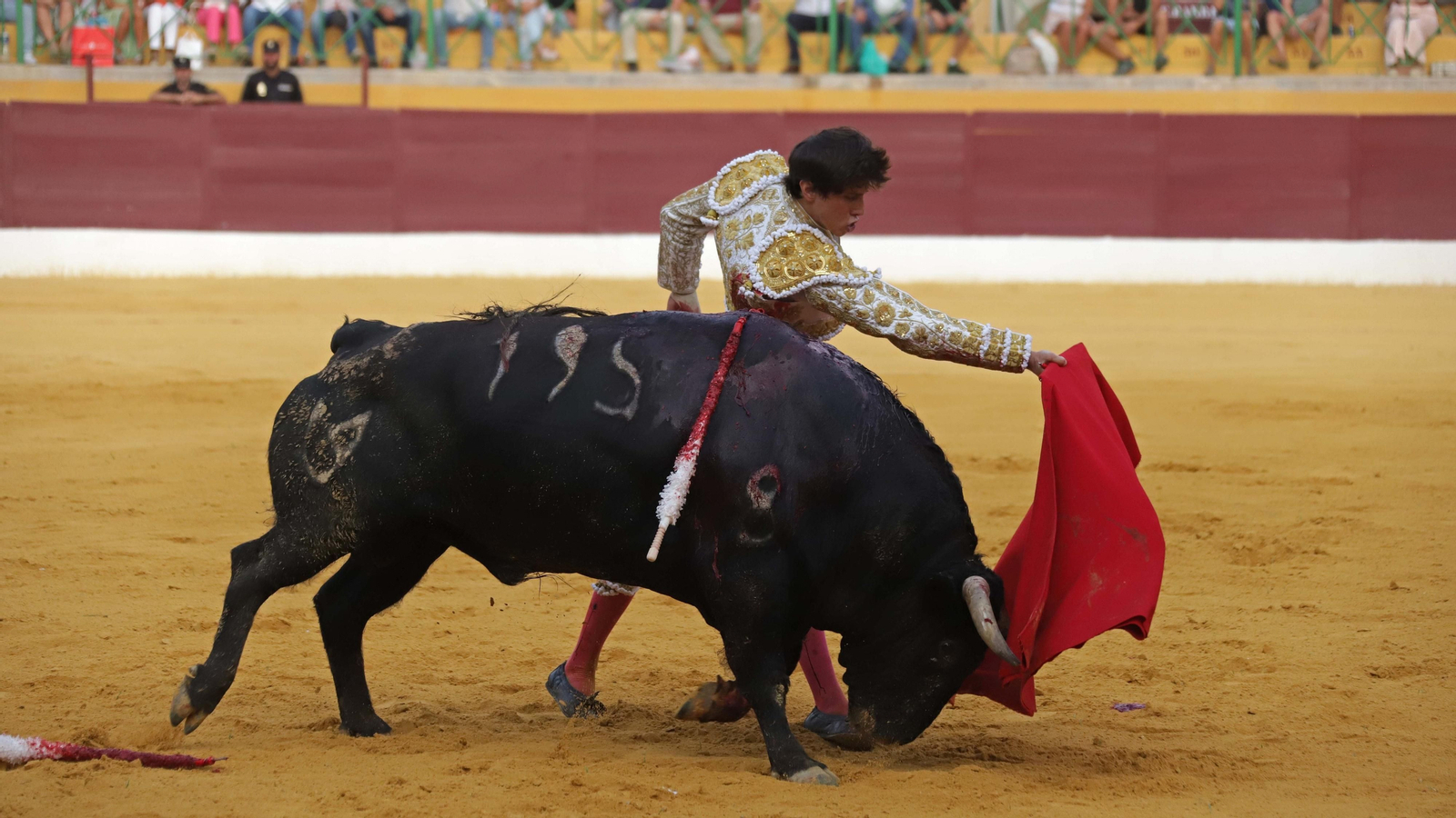 Fotos de la corrida del jueves de la Feria de La Línea: Diego Ventura, José María Manzanares y Roca Rey