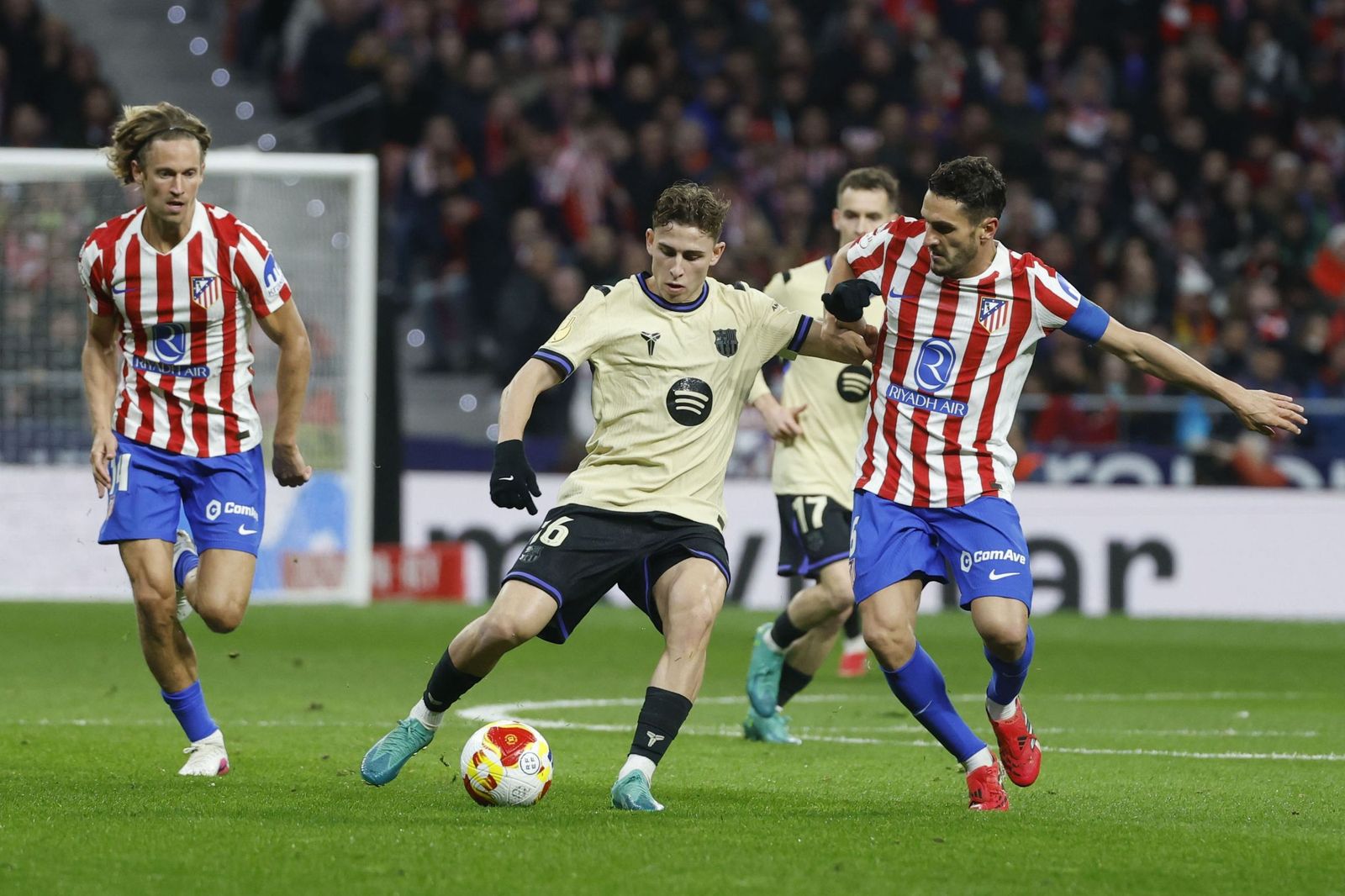 Las fotos del Atlético de Madrid-Barcelona