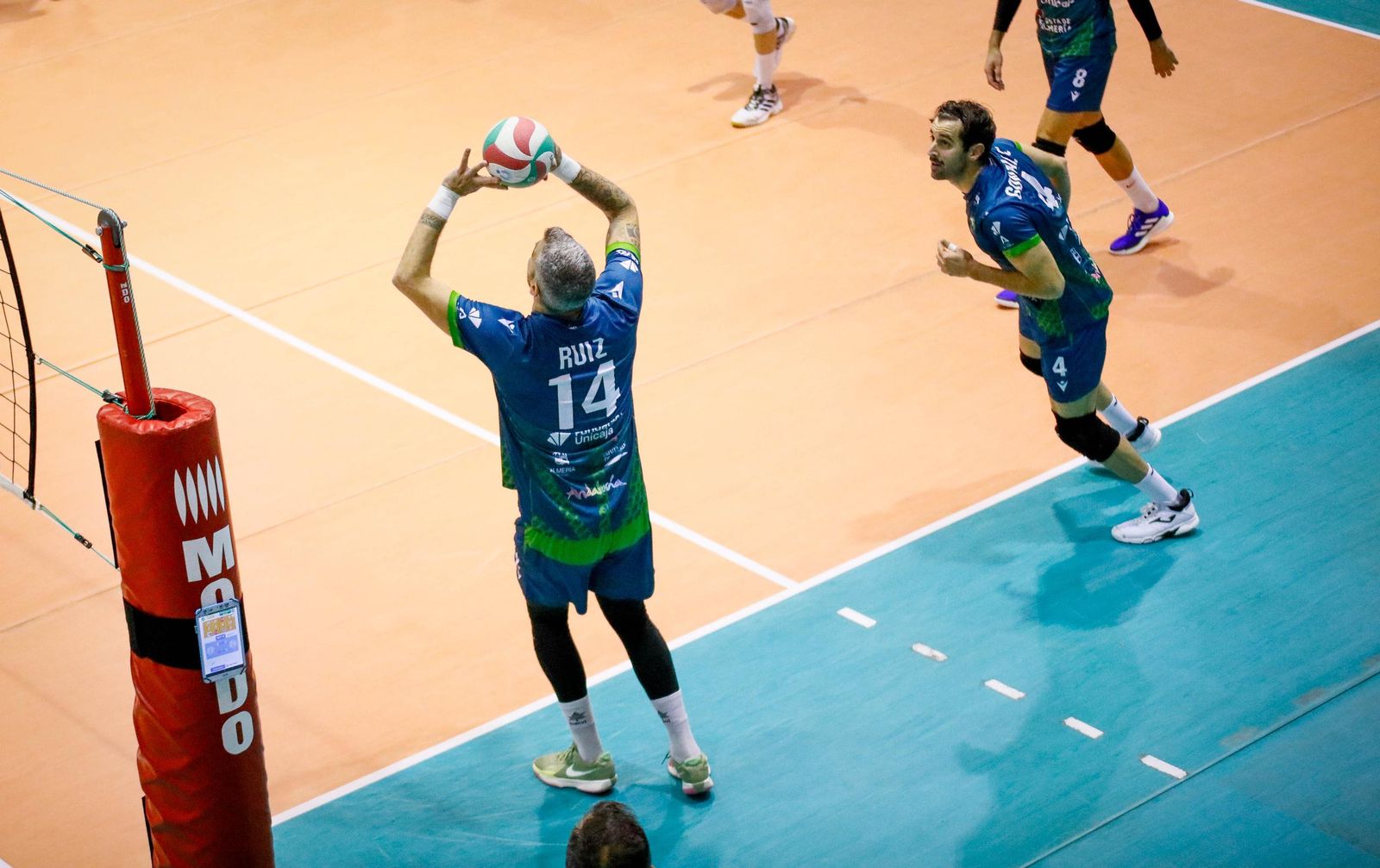 Las imágenes del Unicaja Costa de Almería-Leleman Conqueridor, primer partido del play off por el título de Superliga en Almería