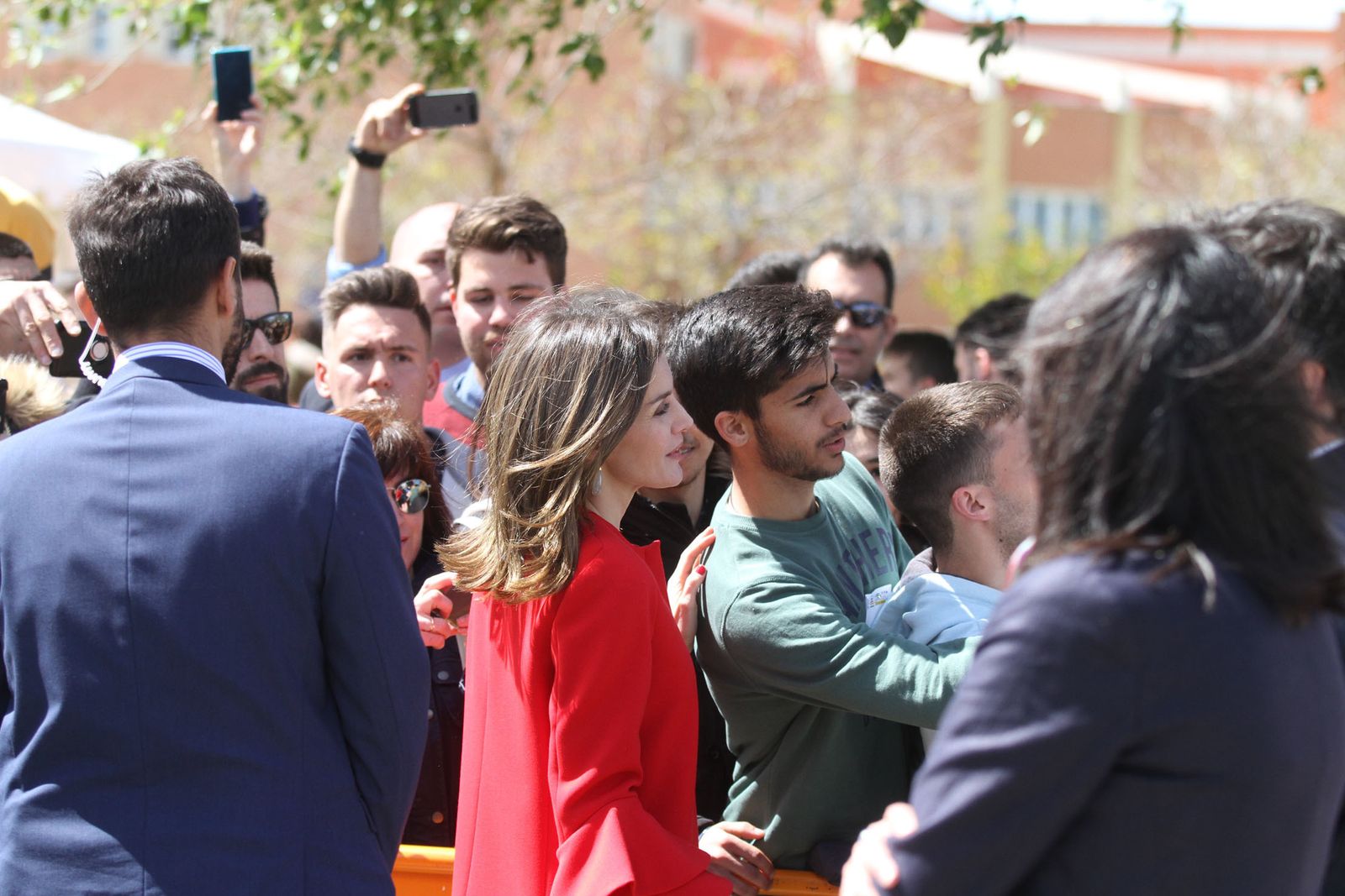 Imágenes de la visita de la reina Letizia a Huelva