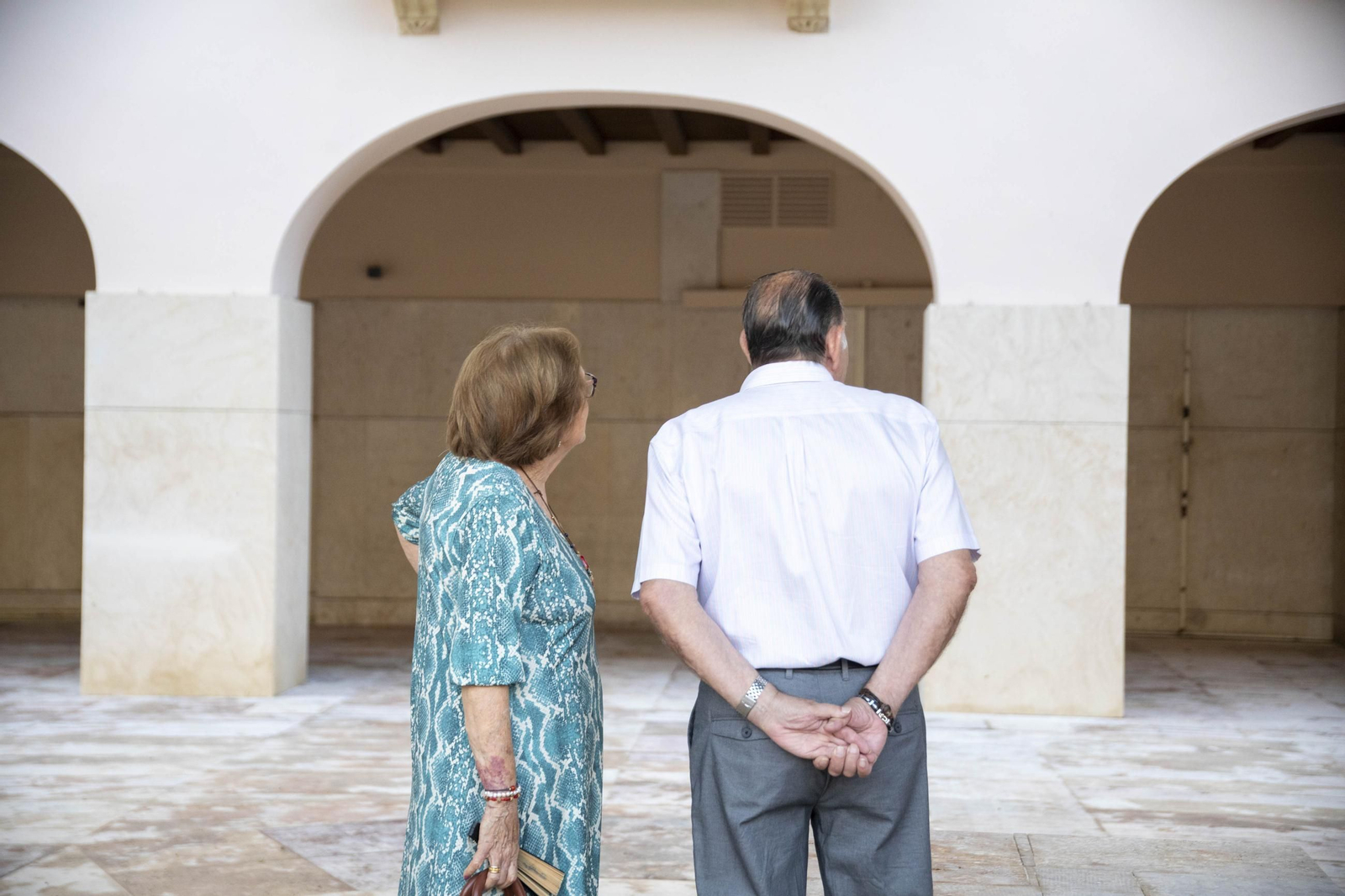 Las imágenes de la inauguración de la Plaza de la Constitución en Almería
