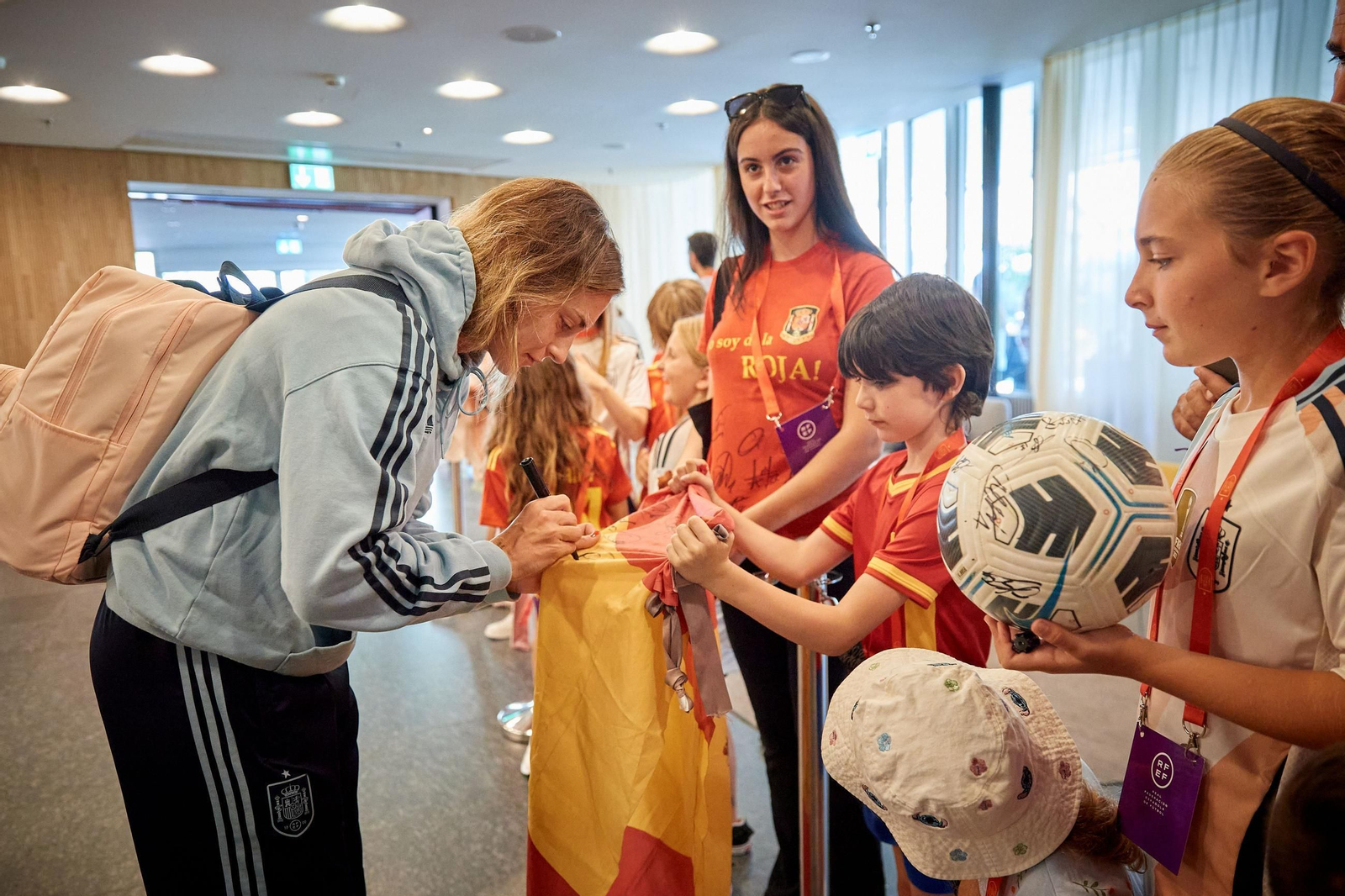 Las fotos de España antes de enfrentarse a Suiza en la Eurocopa femenina