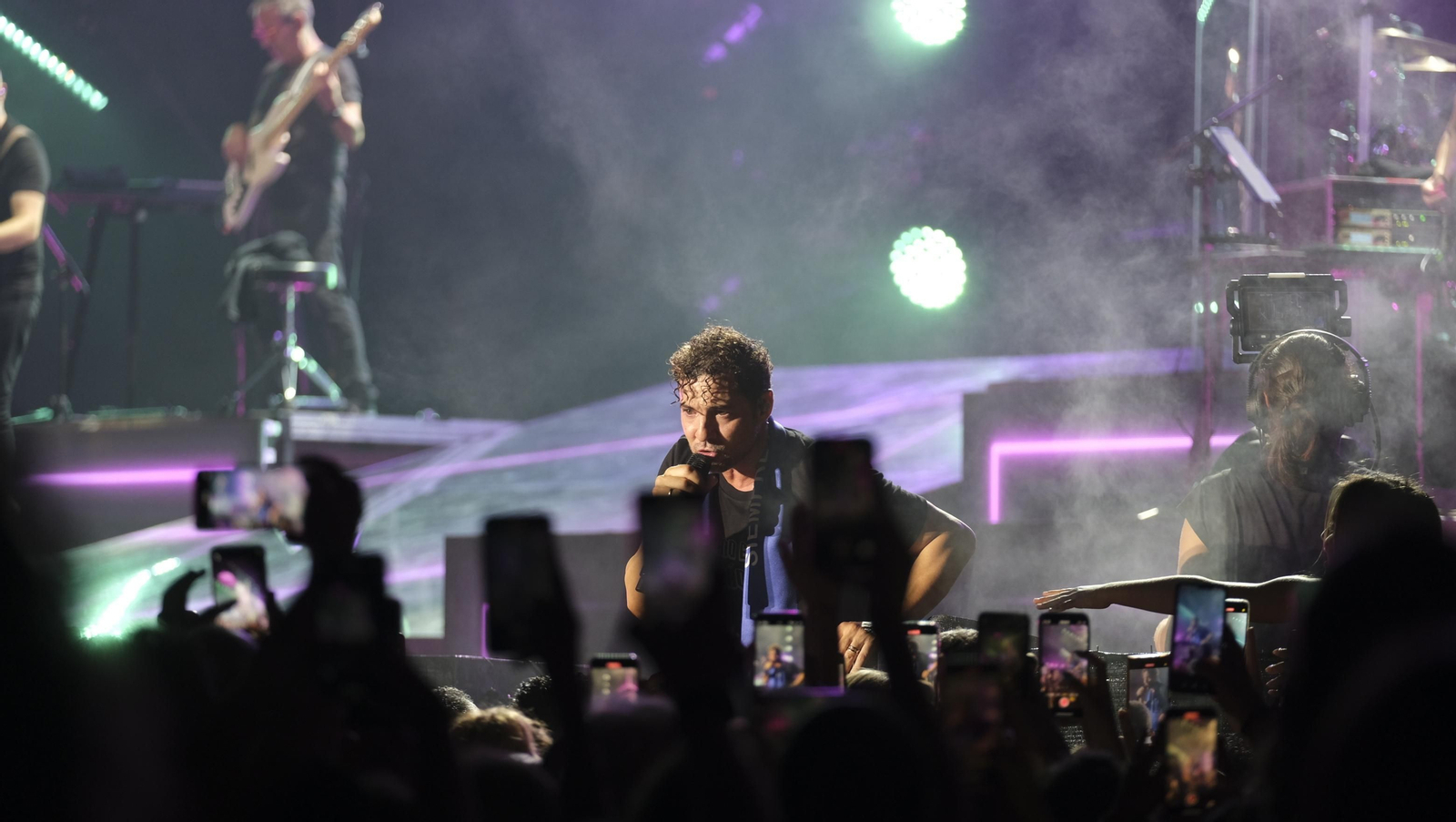 David Bisbal arrasa en su concierto de Roquetas de Mar