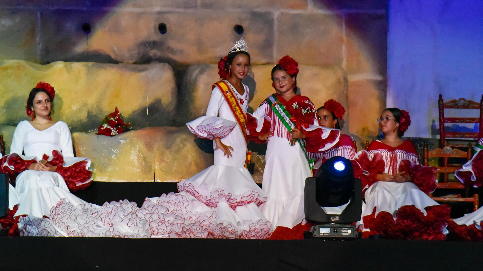 Fotos de la coronación de la Feria Real de San Roque 2022