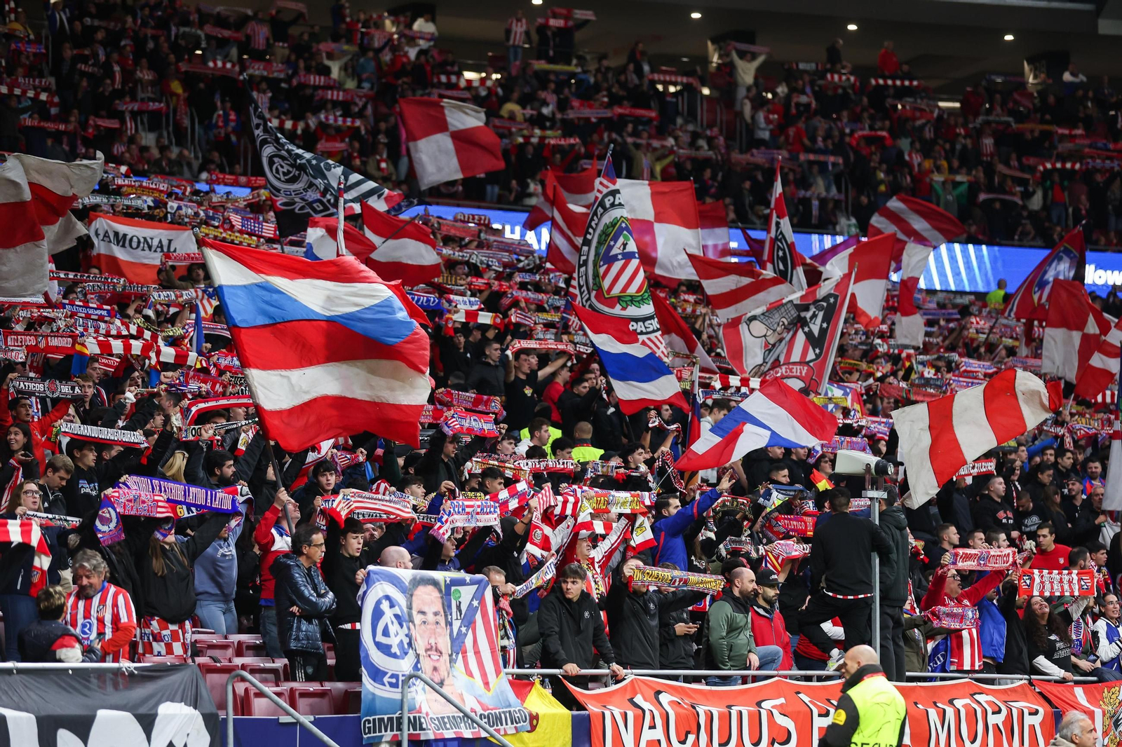 Las imágenes del Atlético de Madrid-Unión Saint-Gilloise