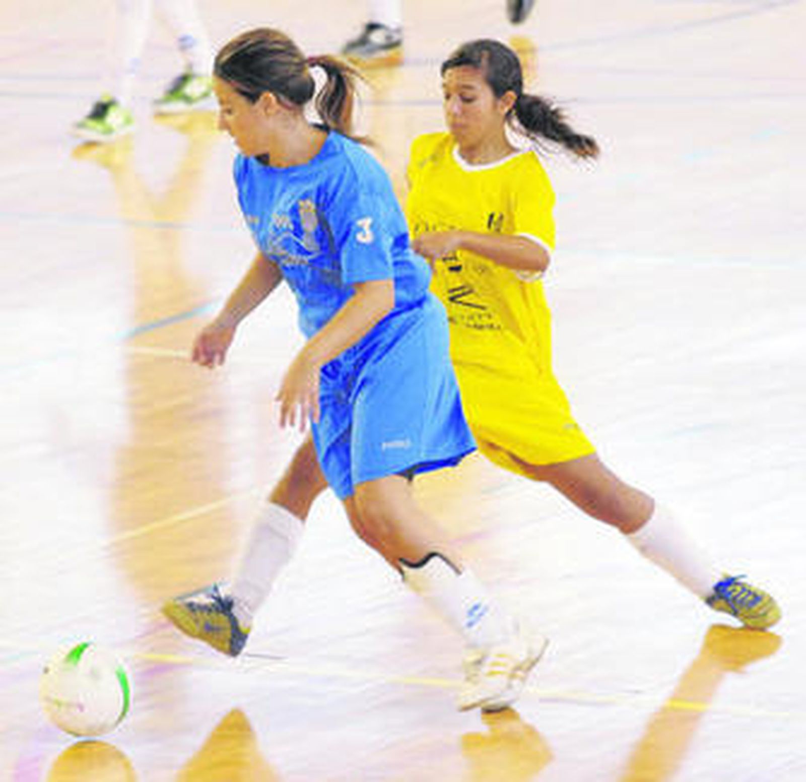 Jugada del último encuentro disputado en casa.