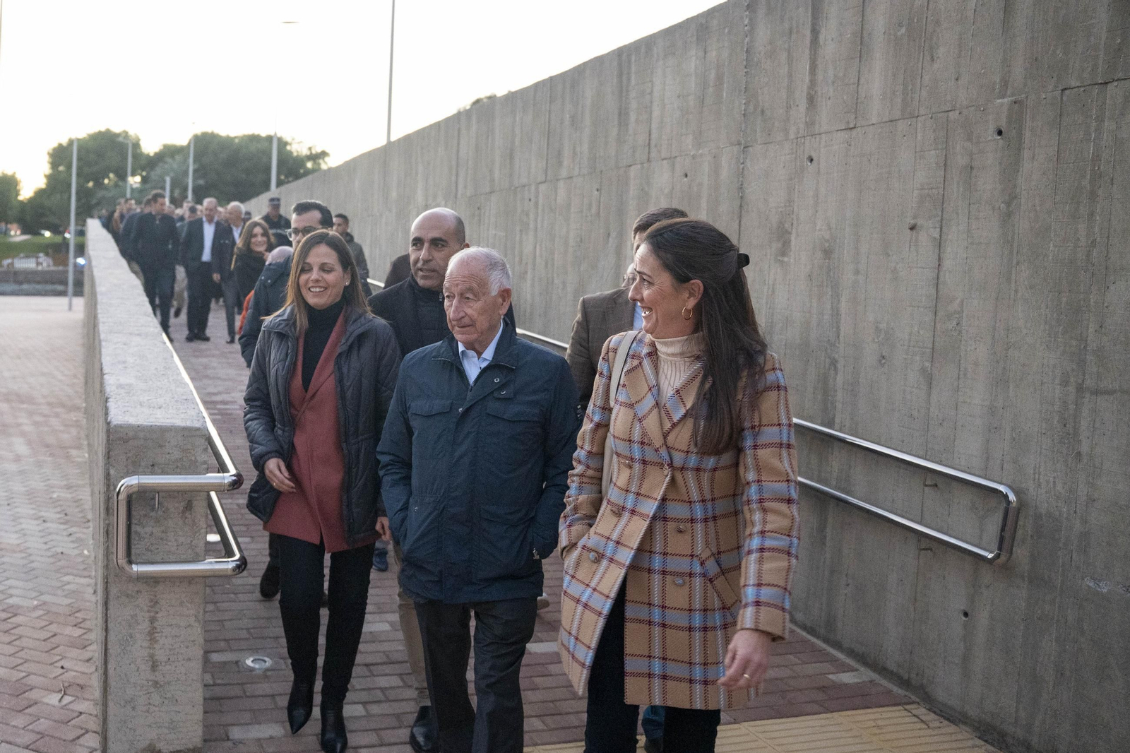 Las imágenes de la inauguración de la primera fase de la adecuación de la Rambla San Antonio de Aguadulce